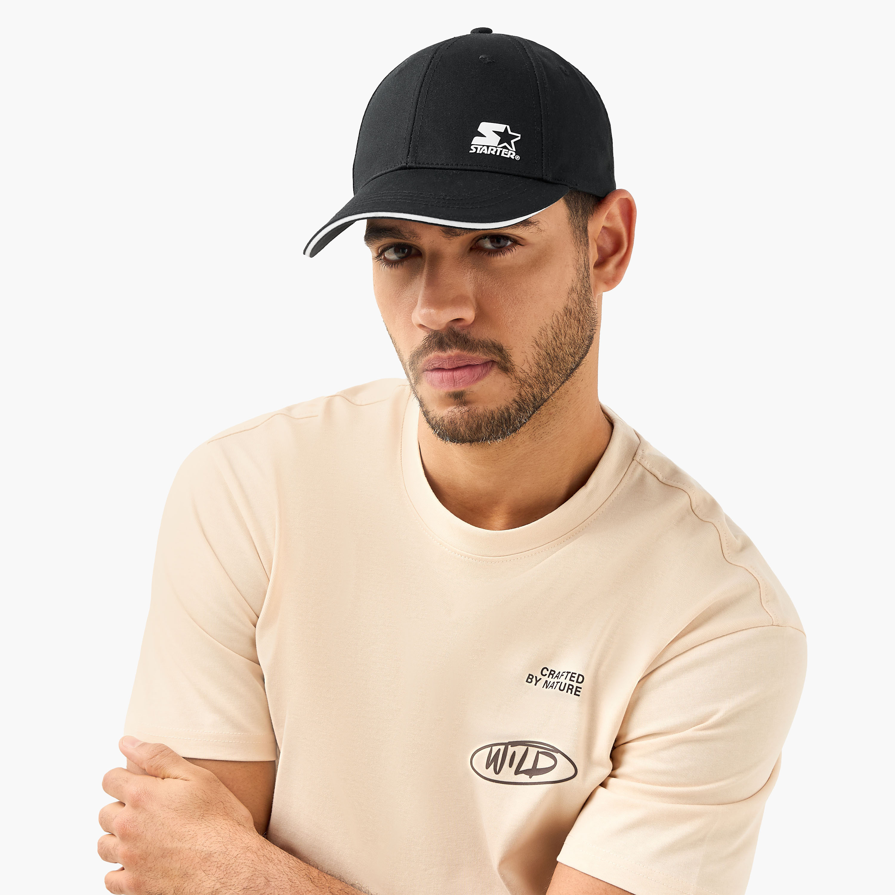 كاب رجالي بحزام بإبزيم إغلاق من ستارتر-men-caps-image-2