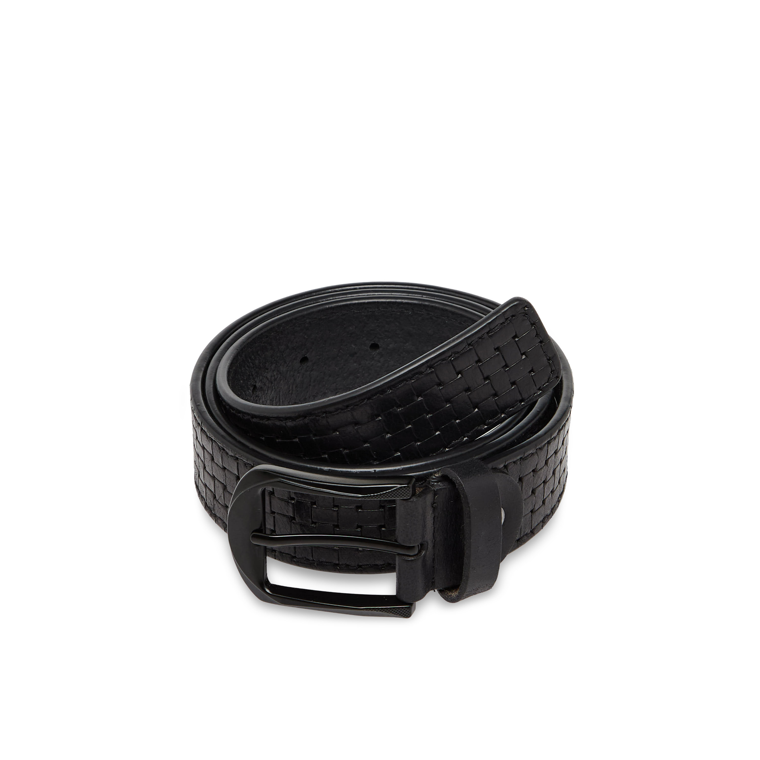 Men Textured Pin Buckle Belt-men-beltsandwallets-belts-image-3