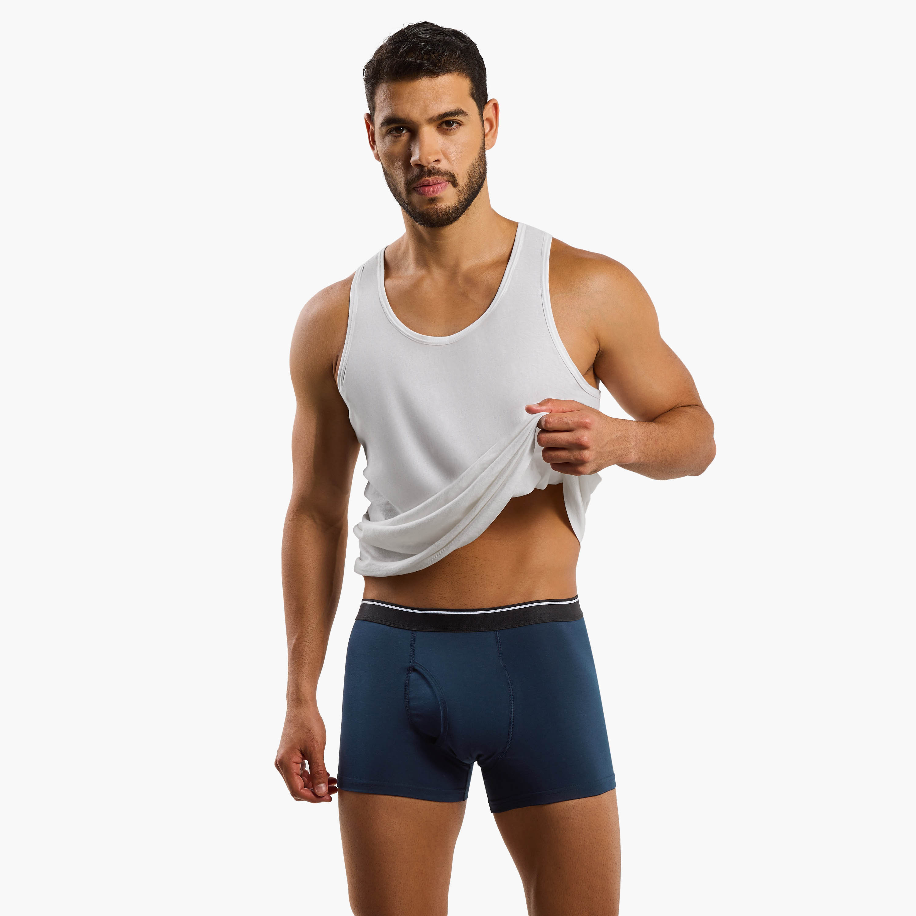 Men Assorted Trunks - Pack of 3-men-clothing-innerwear-underwear-image-5