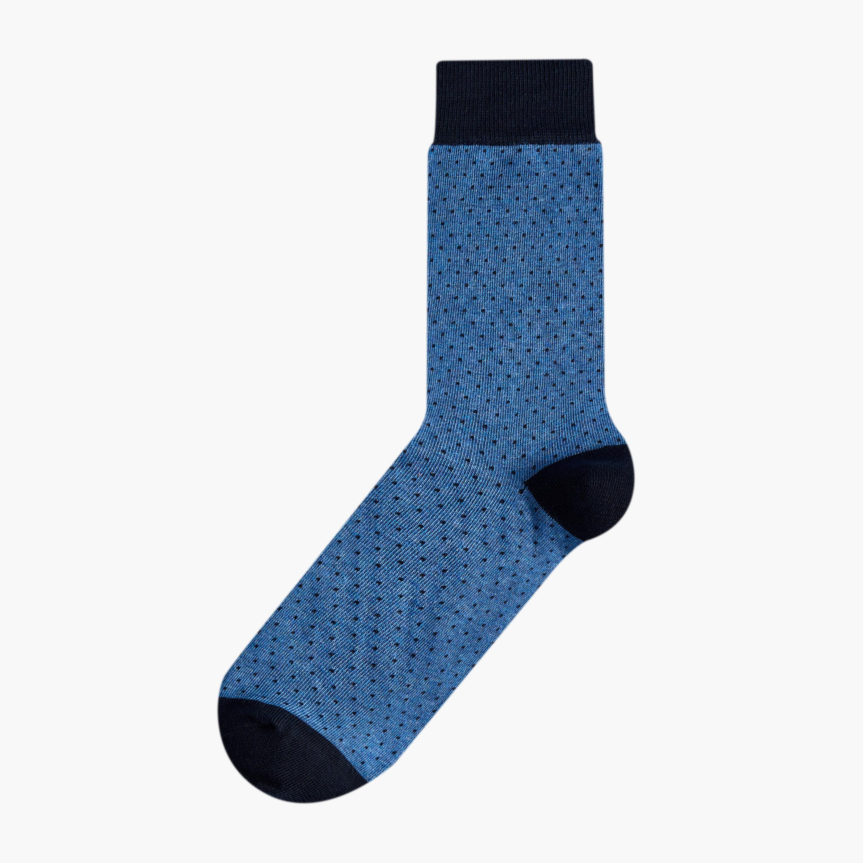 جوارب رجالية بطول متوسط - عبوة 3 قطع-men-socks-image-2