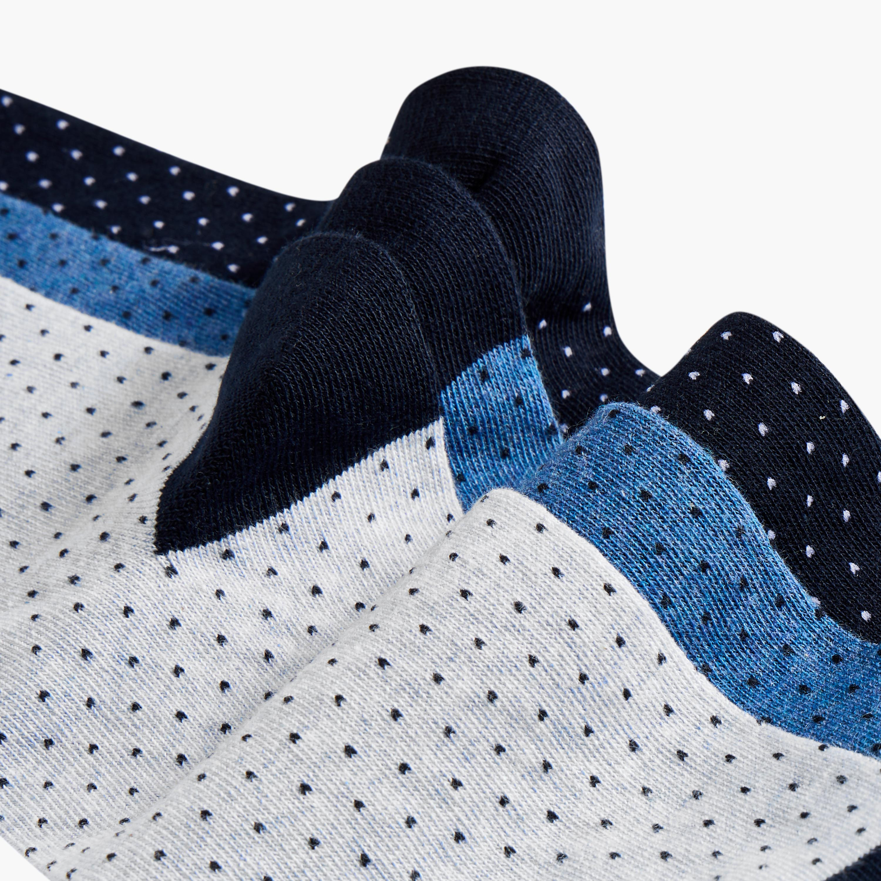 جوارب رجالية بطول متوسط - عبوة 3 قطع-men-socks-image-4