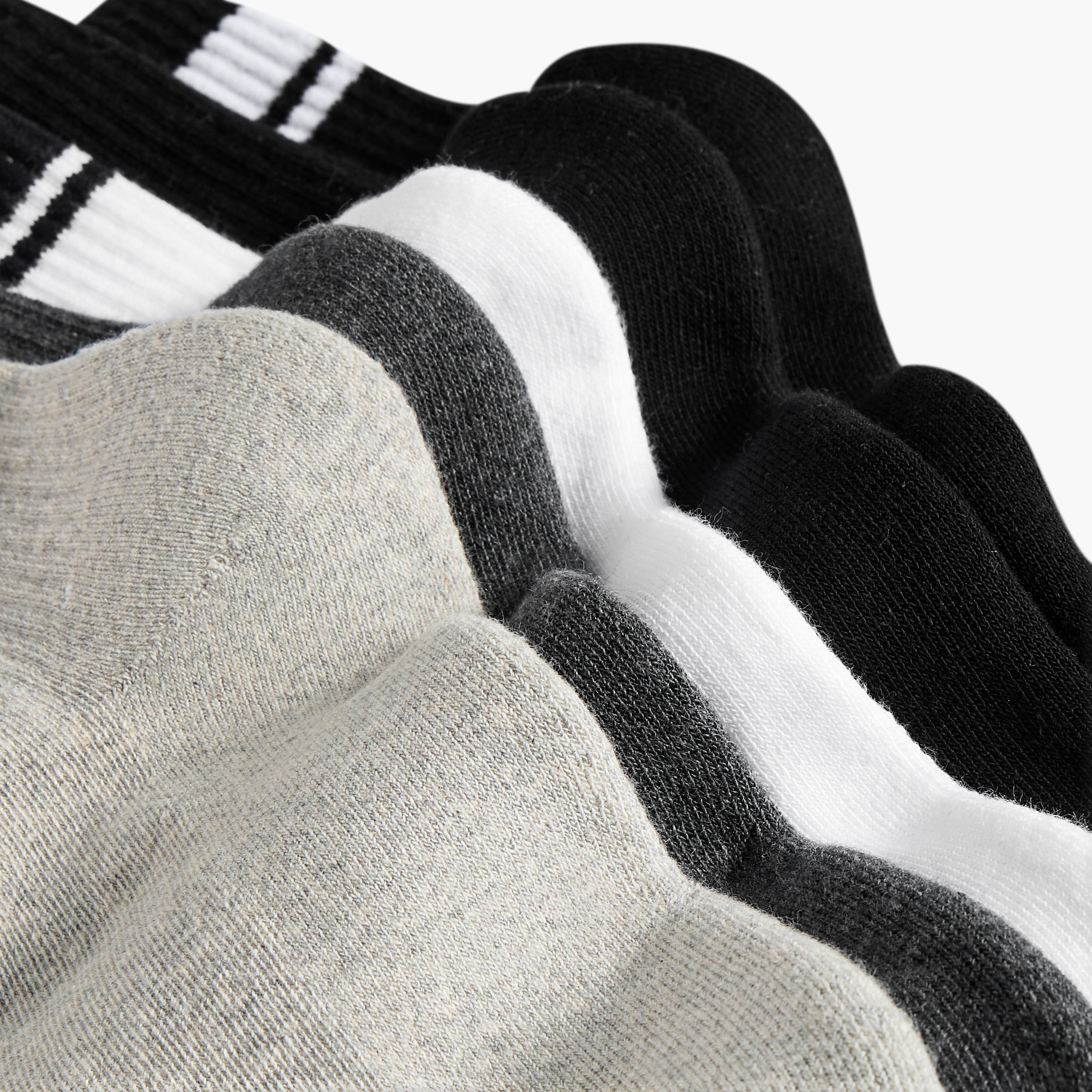 Men Socks Ankle Length Terry - Set of 5-men-socks-image-4