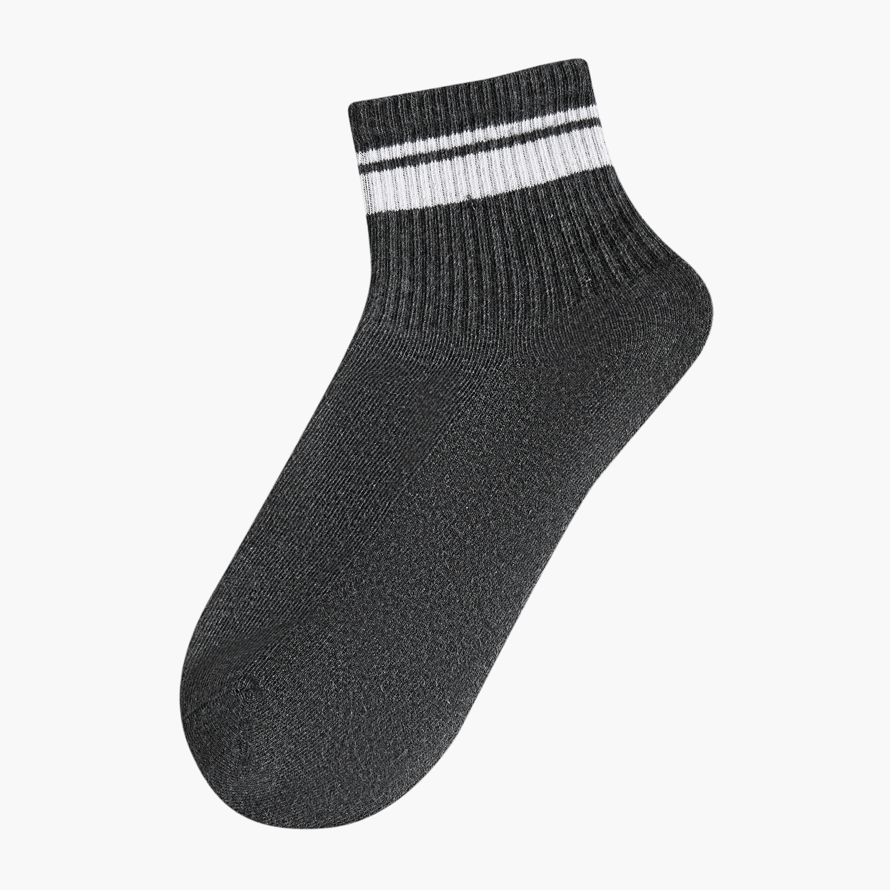 Men Socks Ankle Length Terry - Set of 5-men-socks-image-2