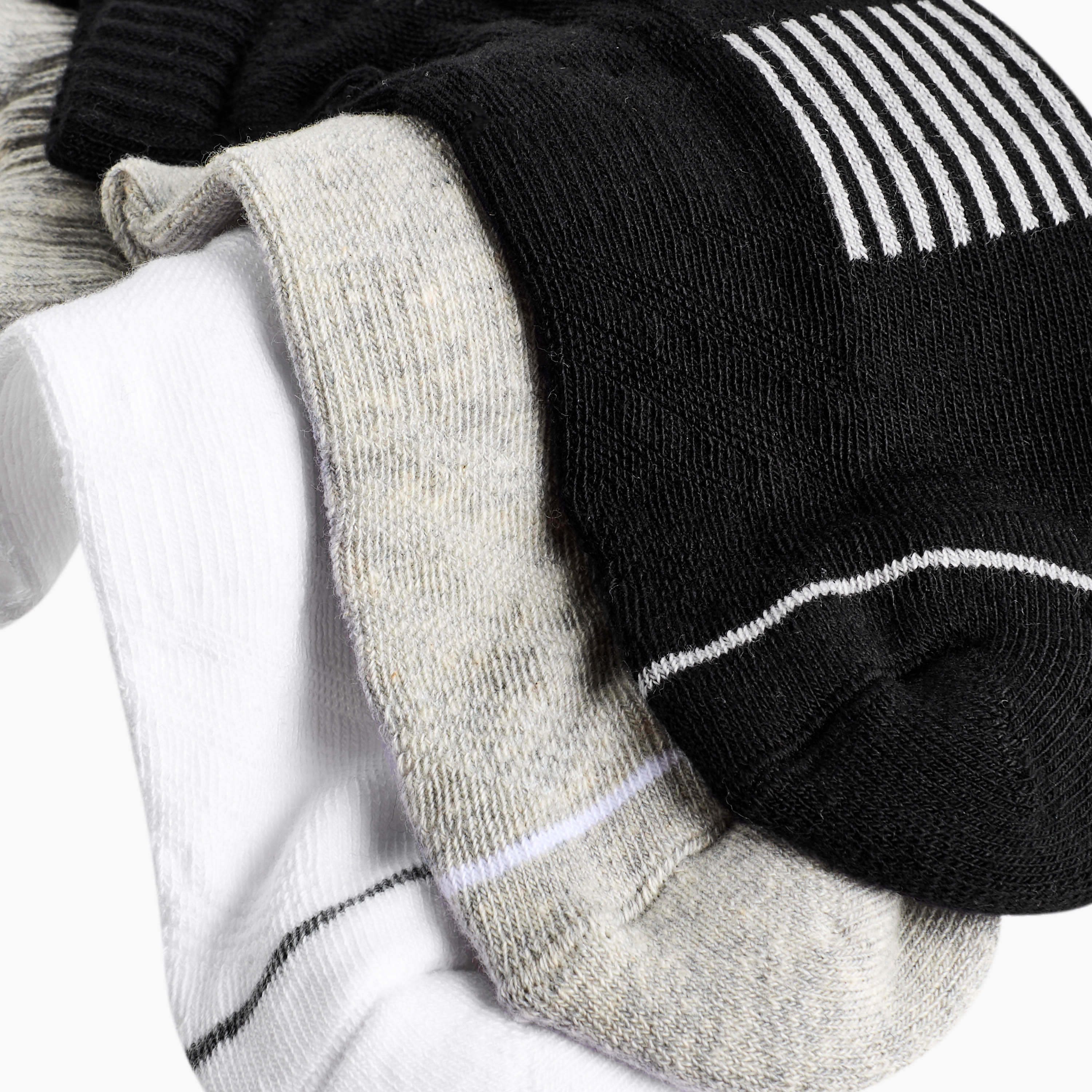Men Socks Ankle Length Half Terry - Set of 3-men-socks-image-4