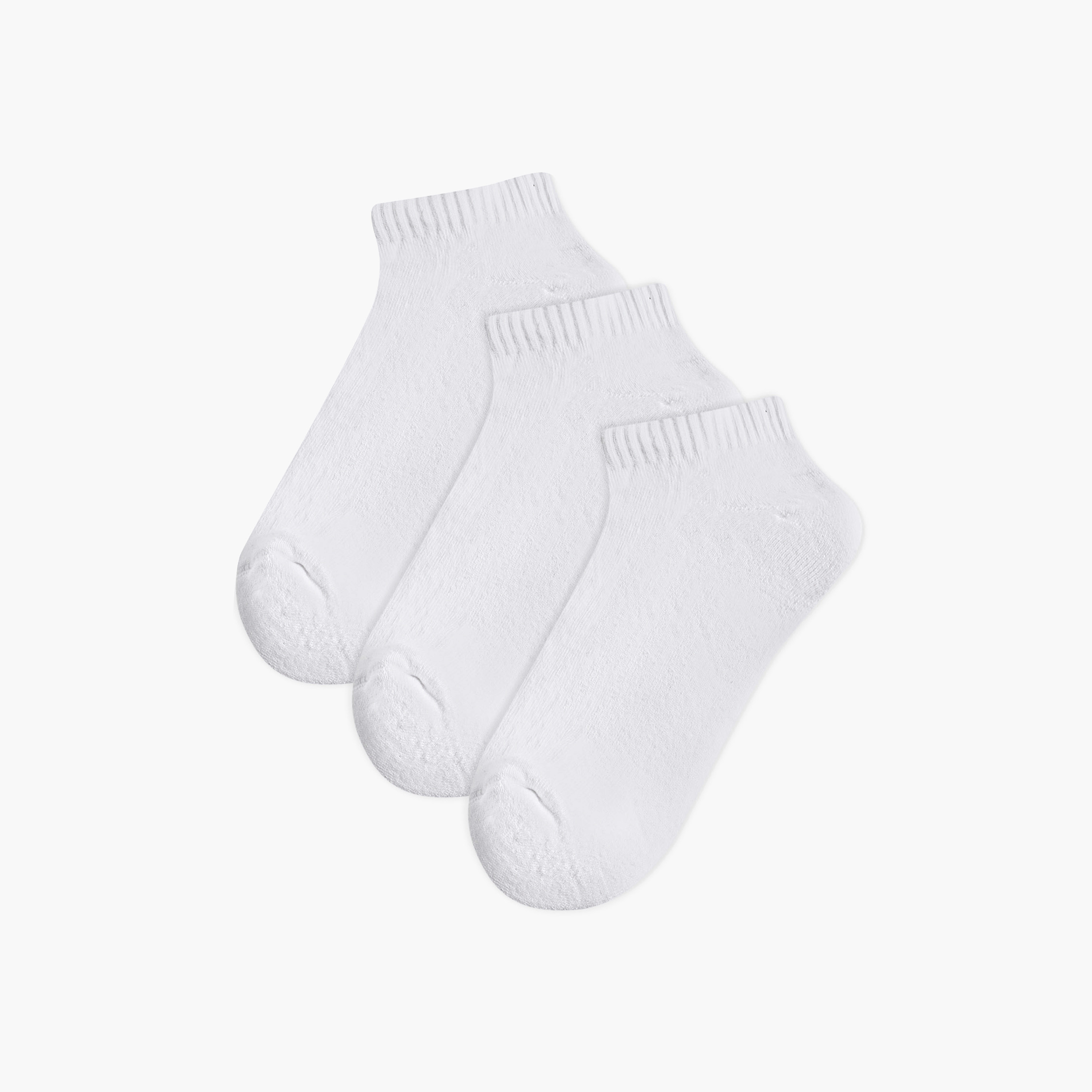 Men Socks Ankle Length Half Terry - Set of 3-men-socks-image-1