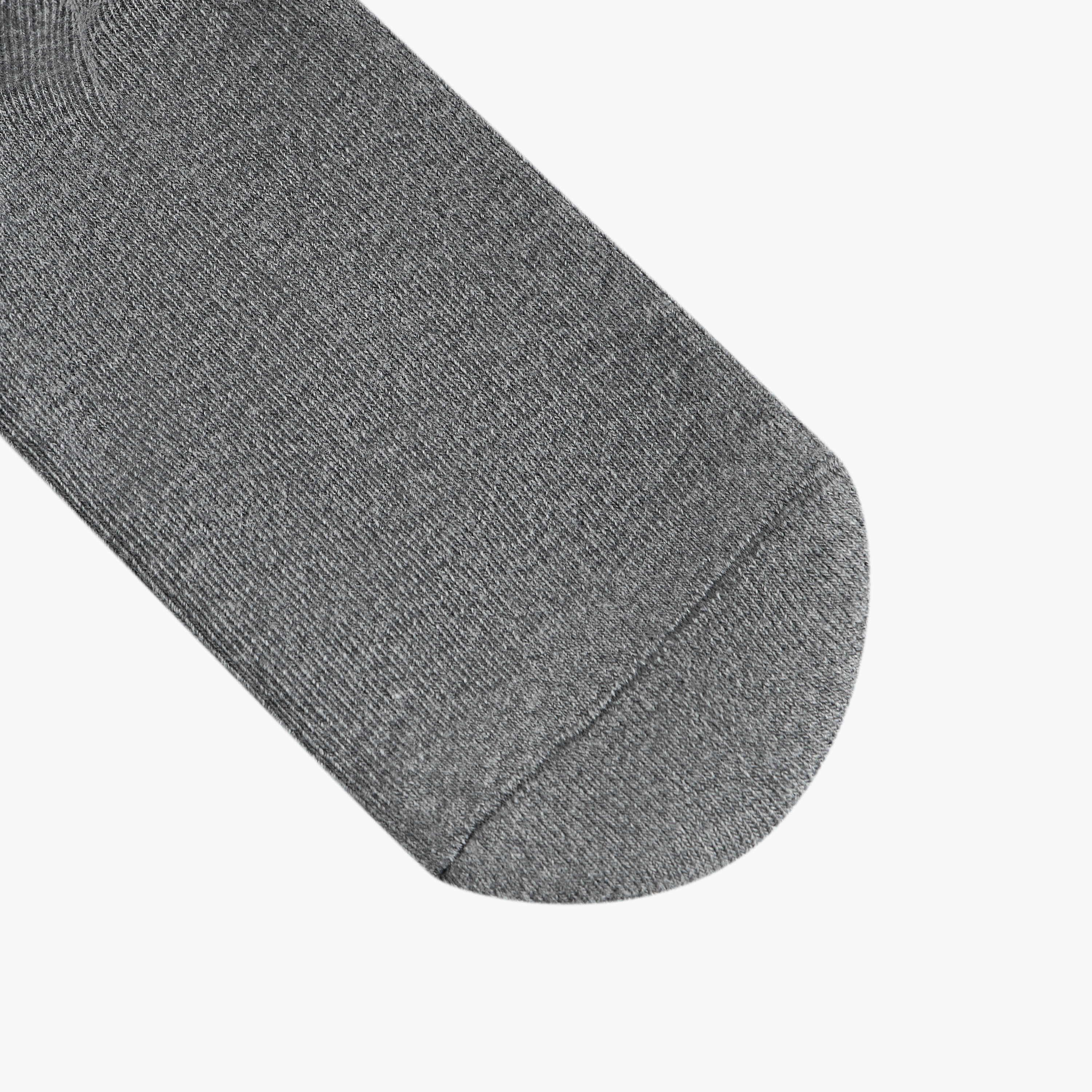 طقم جوارب نصف تيري 3 أزواج بطول الكاحل للرجال-men-socks-image-3