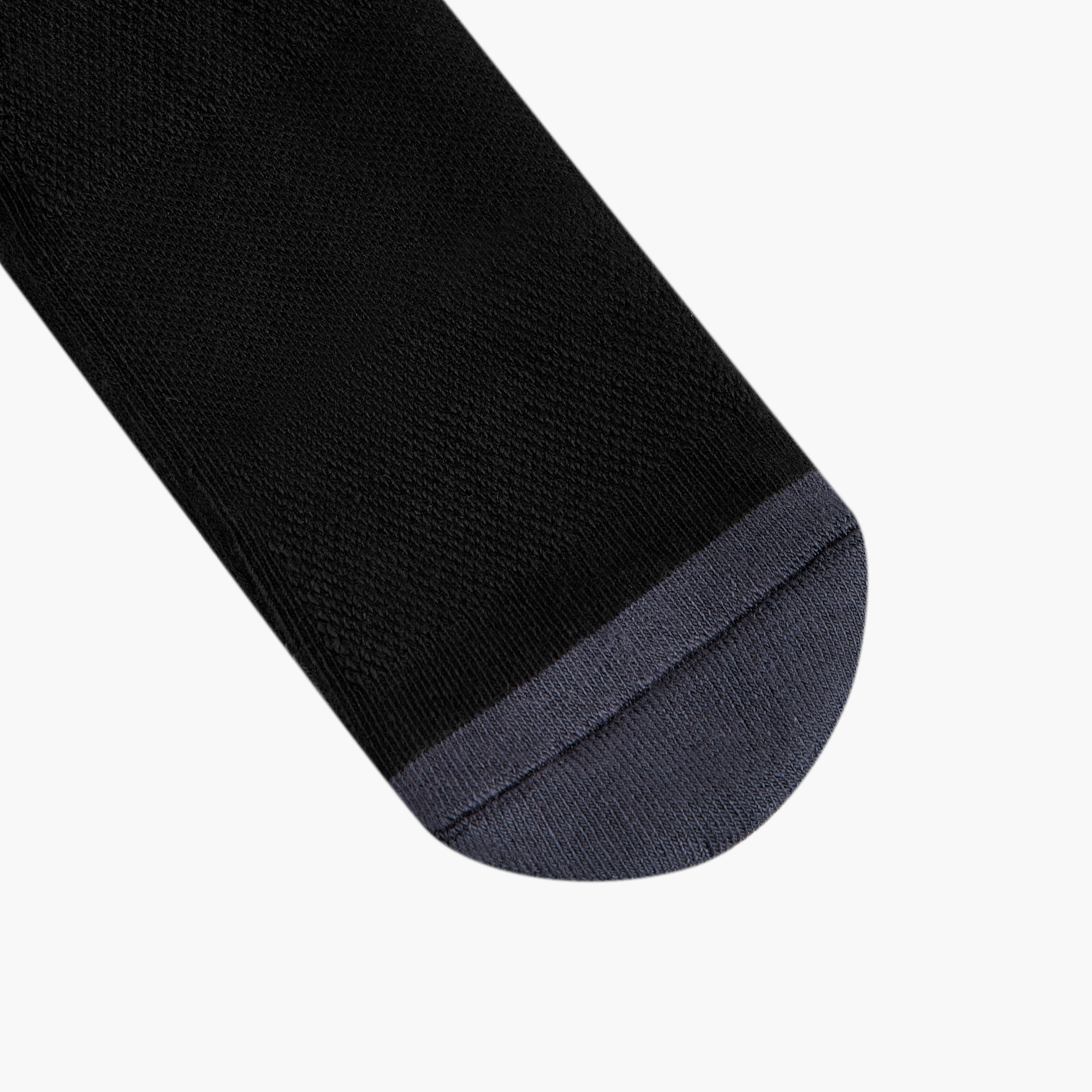 طقم جوارب 3 أزواج نصف تيري بطول الكاحل للرجال-men-socks-image-3