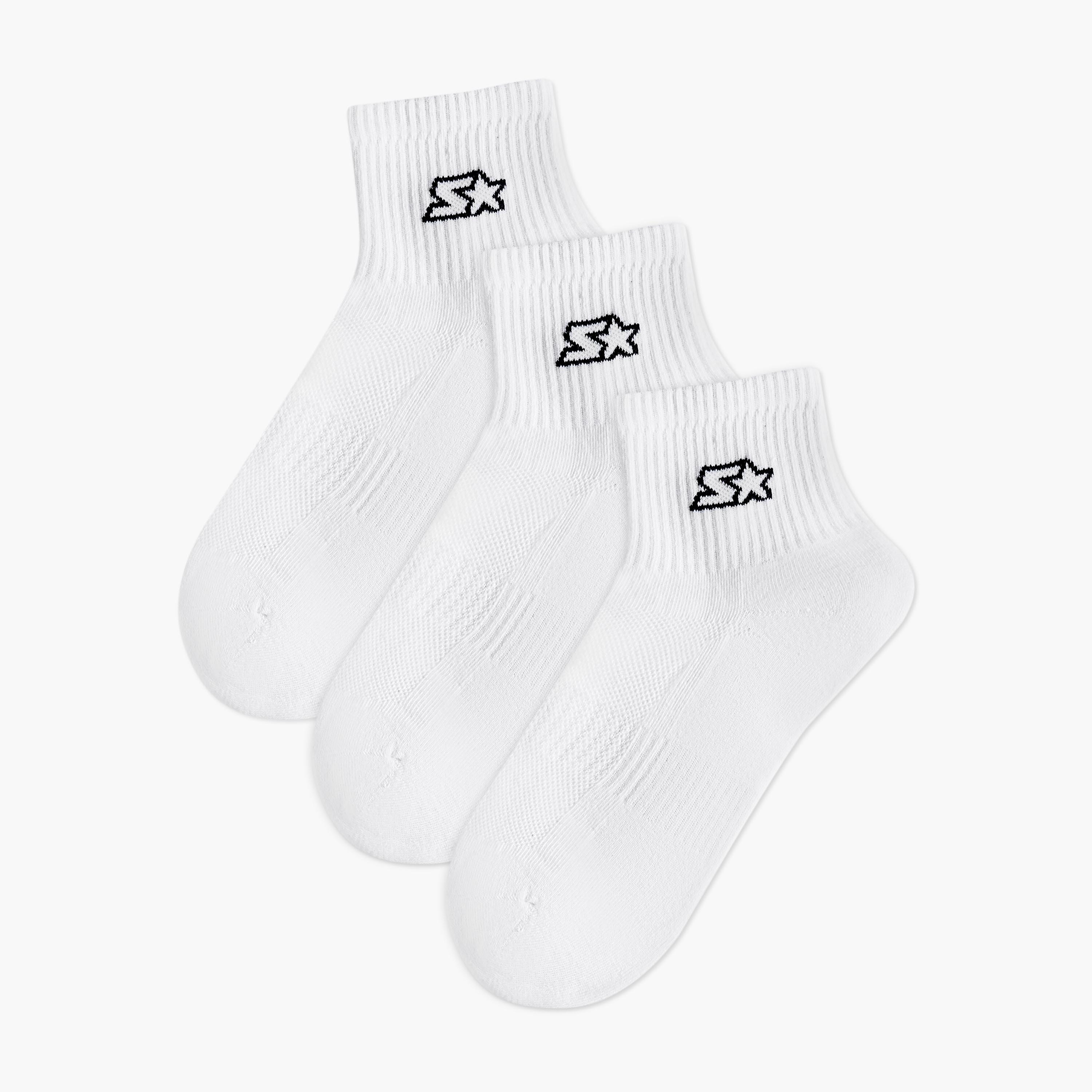 Starter Men Socks Ankle Length Terry - Set of 3-men-socks-image-1