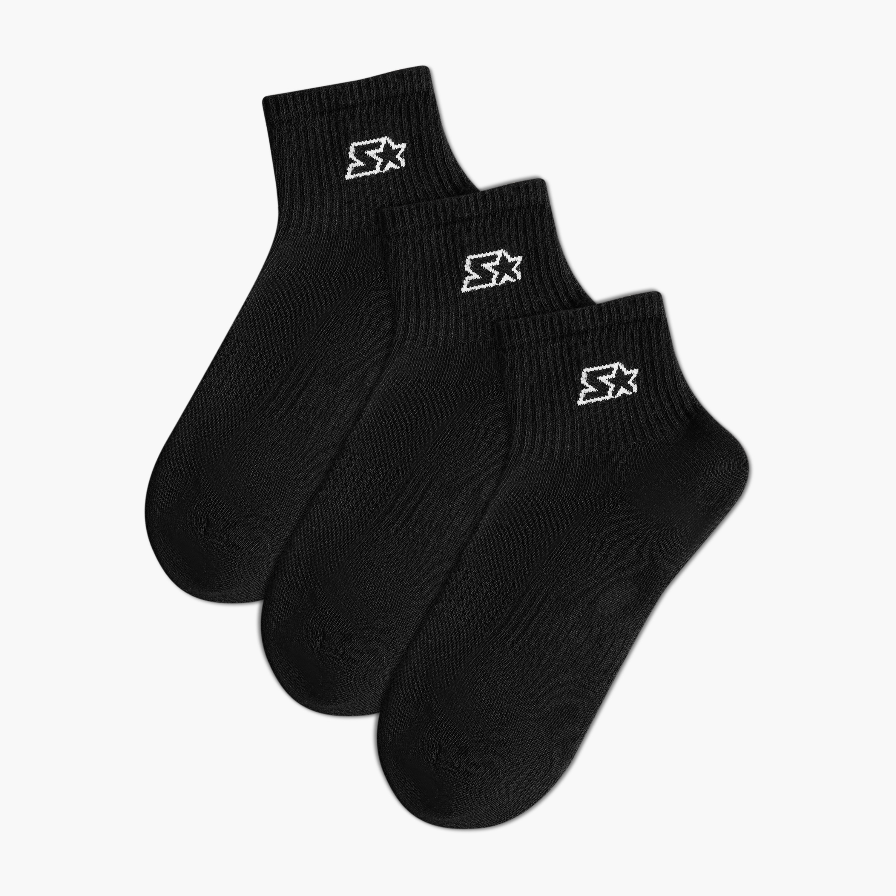 Starter Men Socks Ankle Length Terry - Set of 3-men-socks-image-1