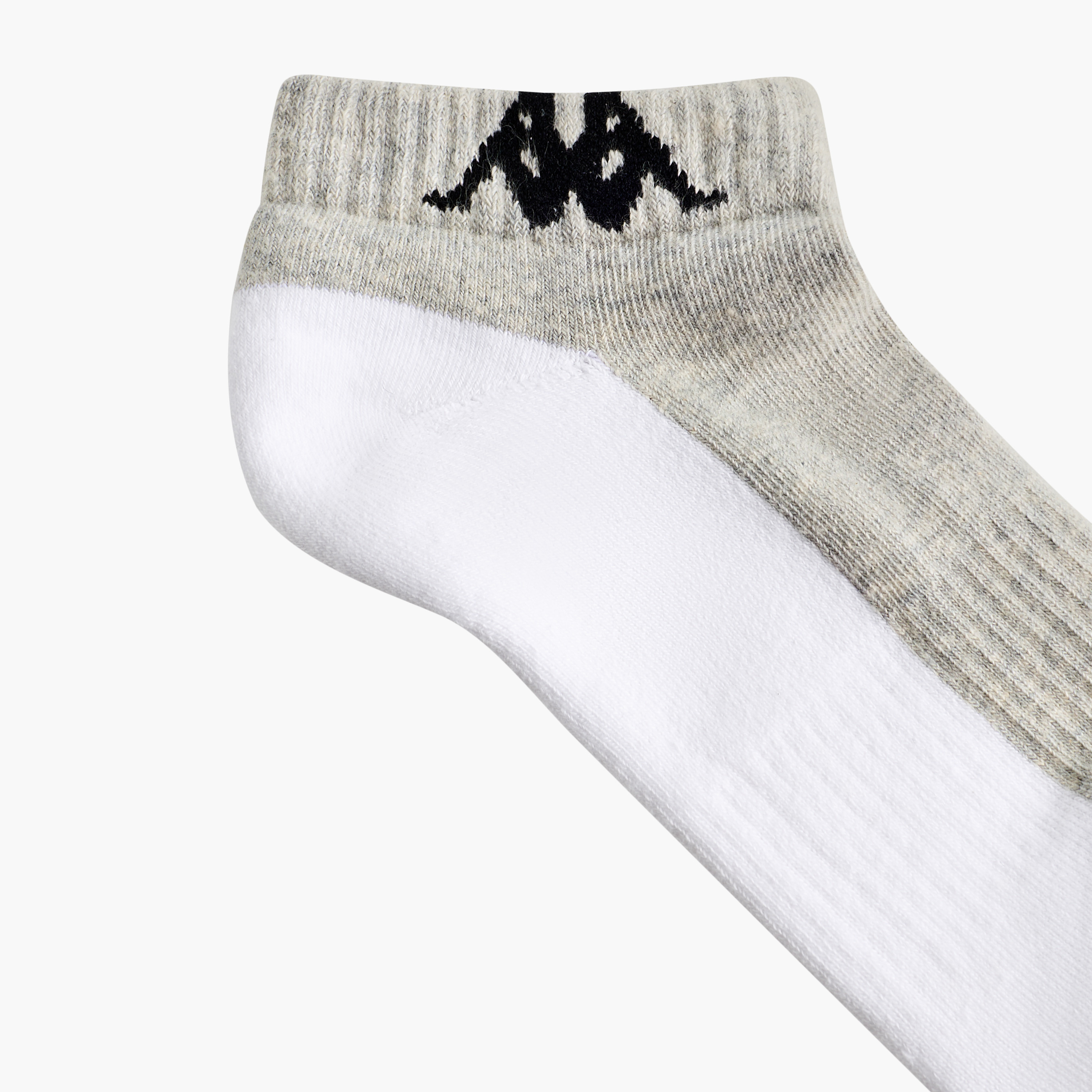 Kappa Men Ankle Length Socks Half Terry - Set of 3-men-socks-image-4