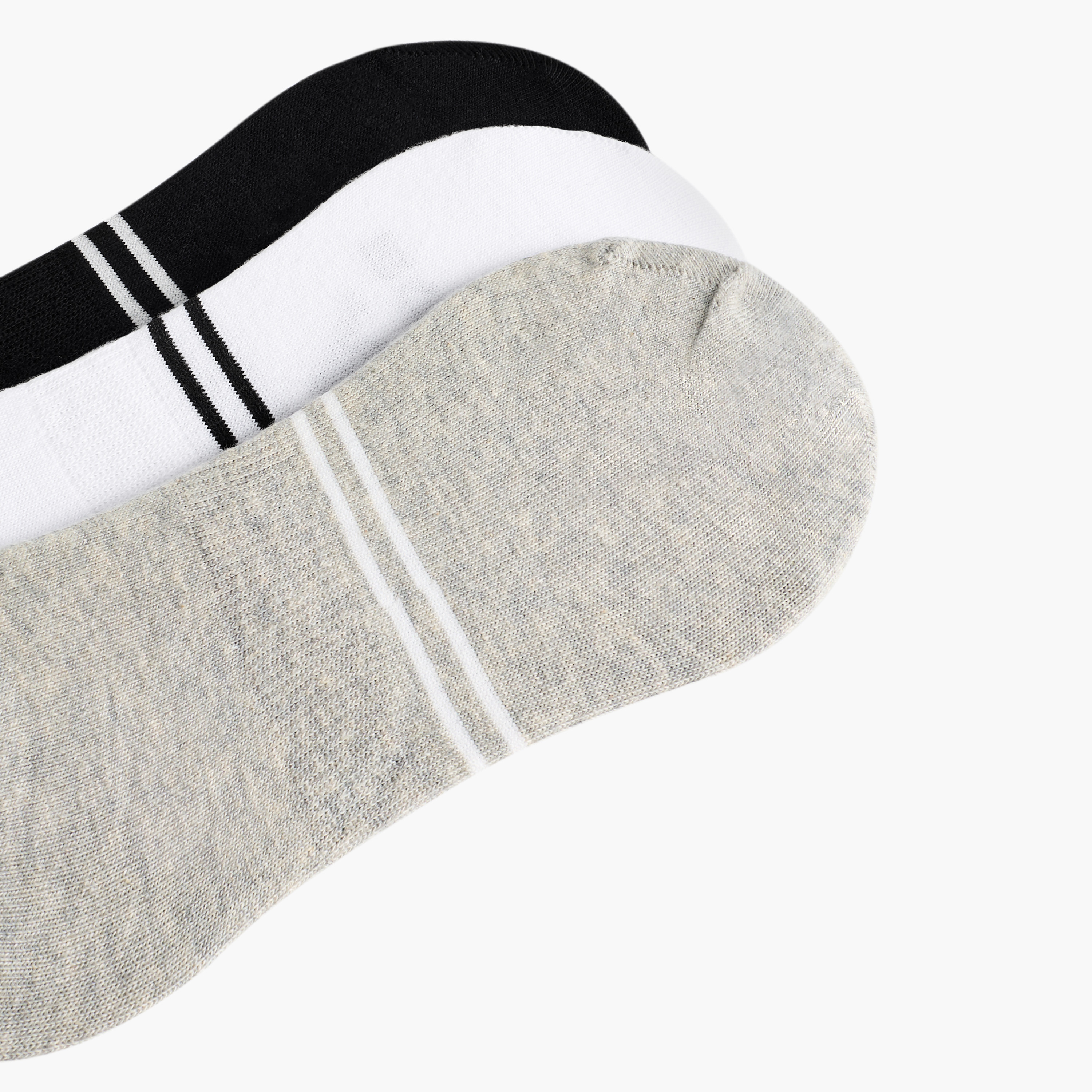 Kappa Men Invisible Socks - Set of 3-men-socks-image-3
