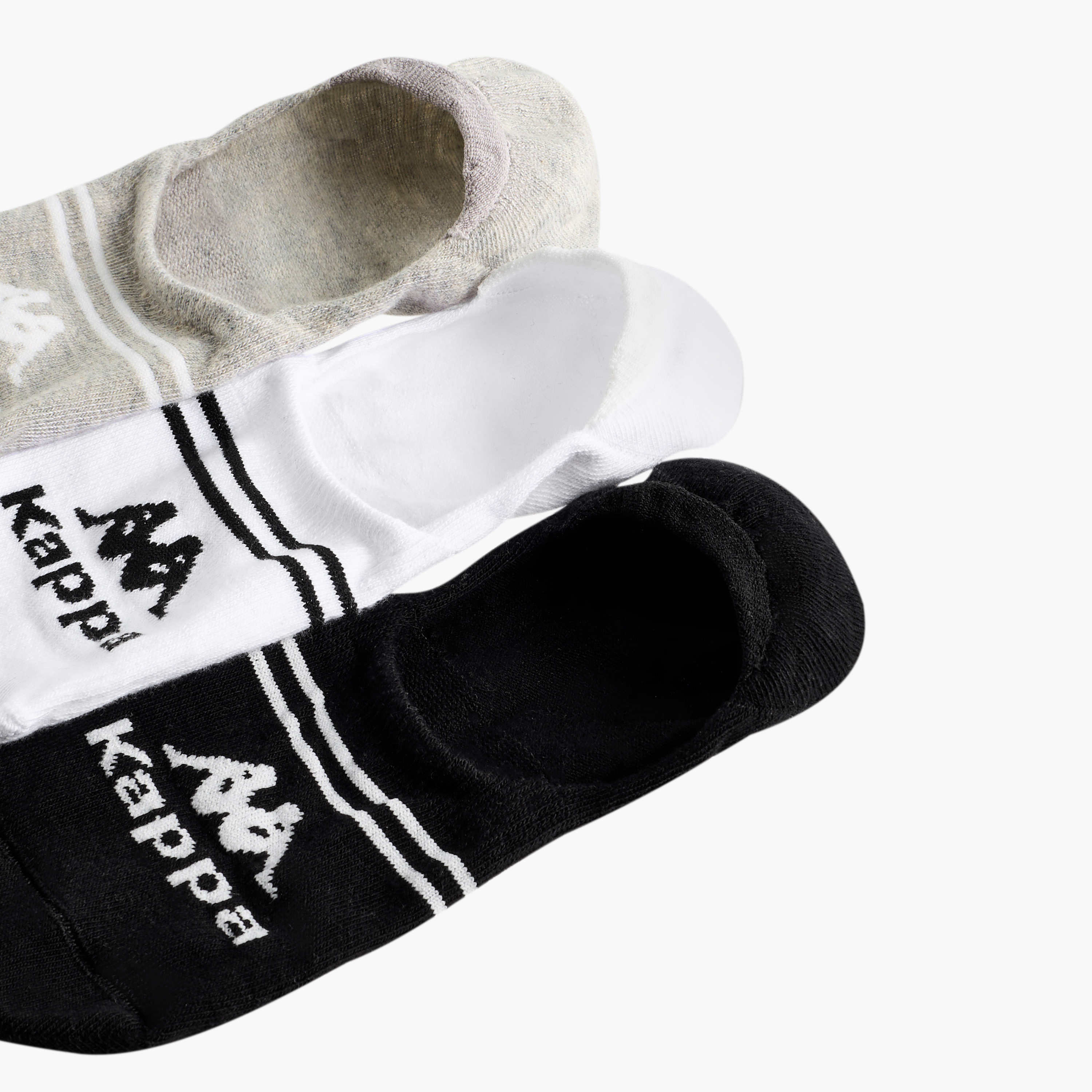 Kappa Men Invisible Socks - Set of 3-men-socks-image-4