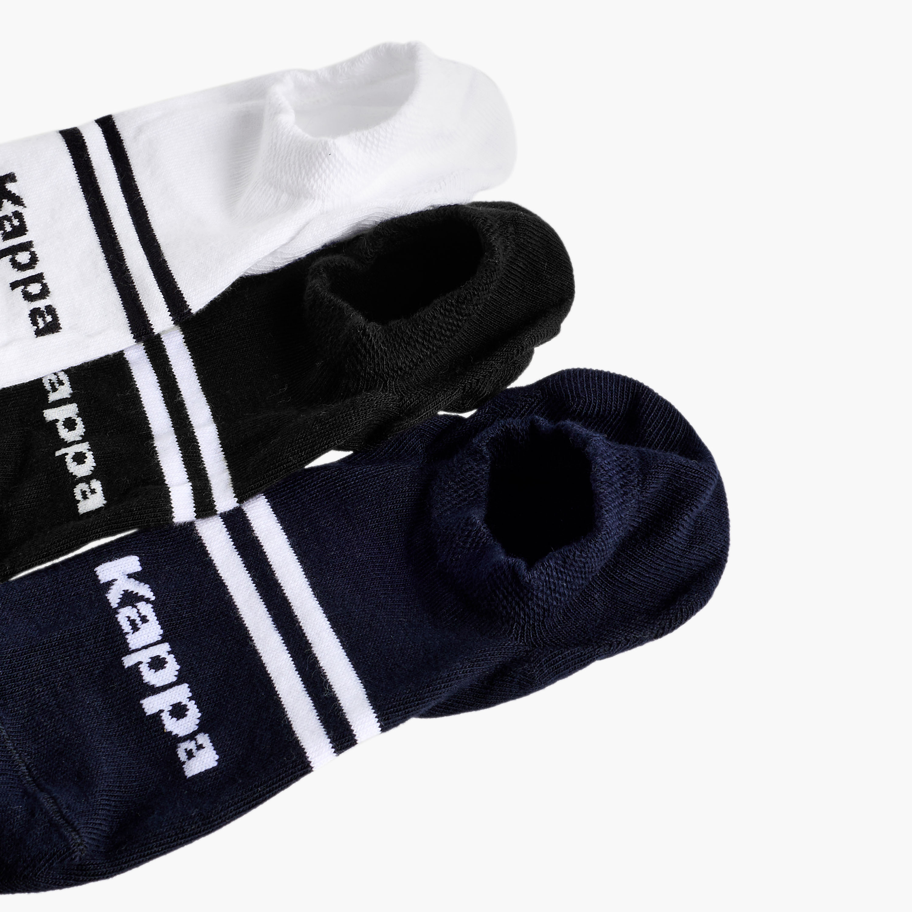 Kappa Men Invisible Socks - Set of 3-men-socks-image-4