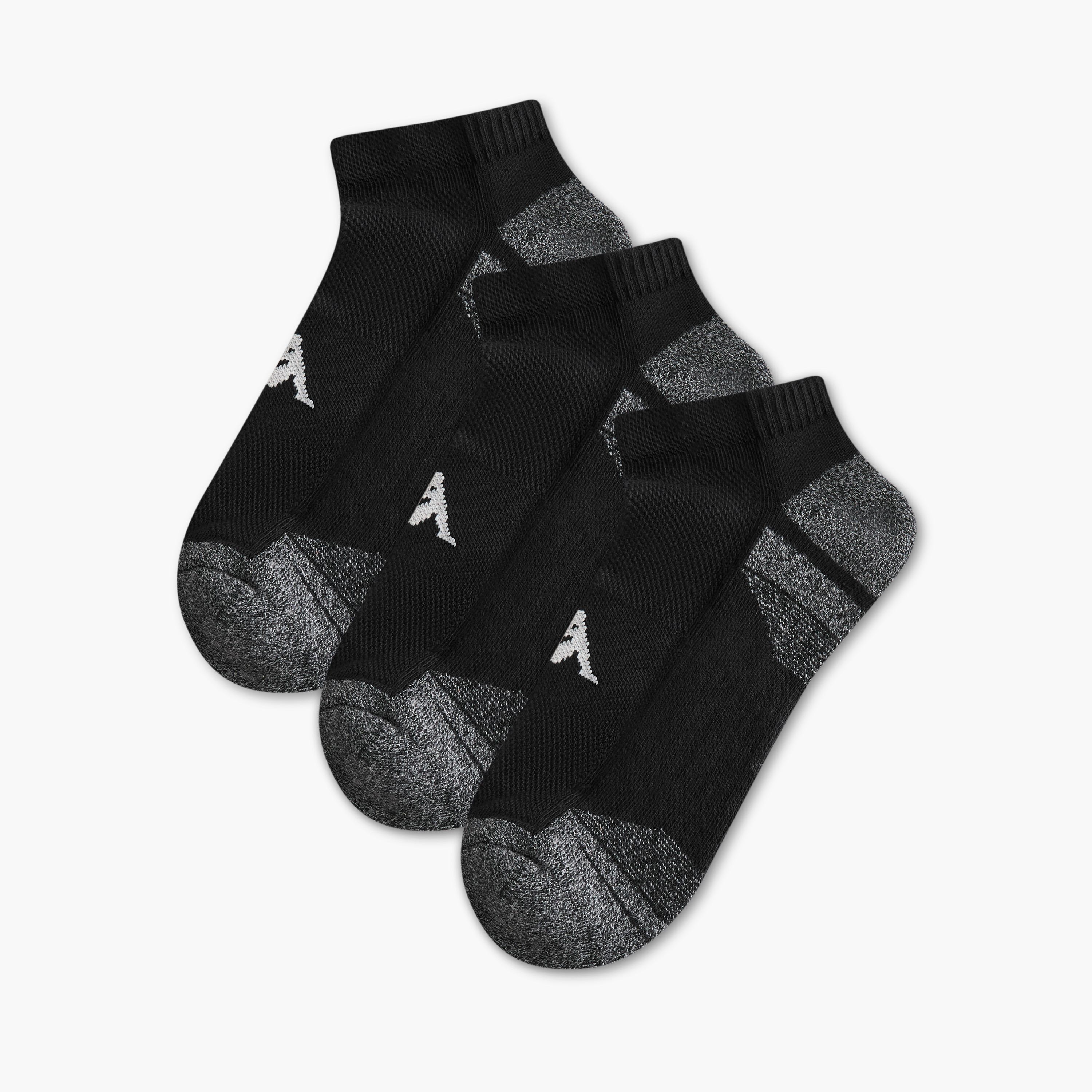 Kappa Men Ankle Length Socks Half Terry - Set of 3-men-socks-image-1