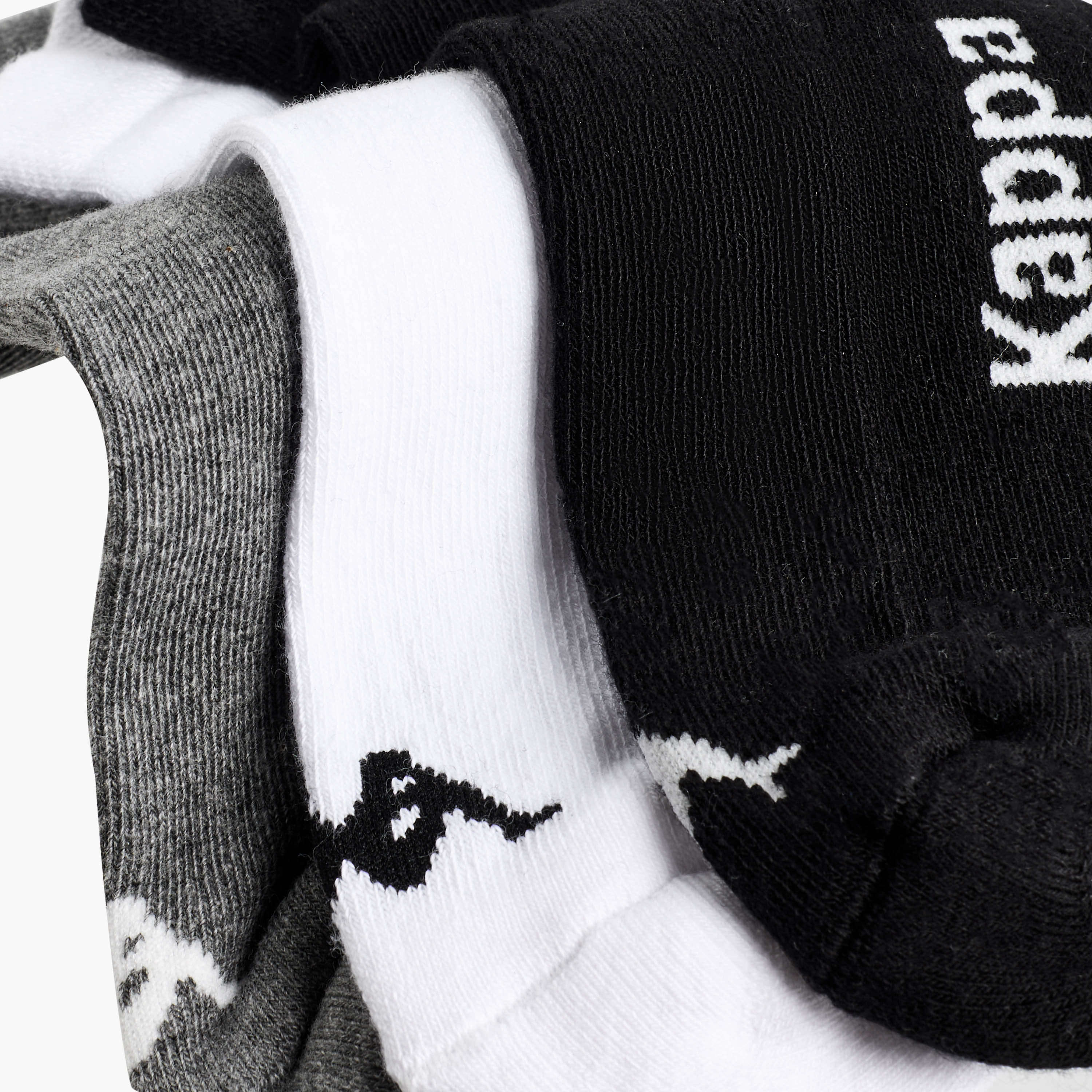 طقم جوارب نصف تيري 3 أزواج بطول الكاحل للرجال من كابا-men-socks-image-4