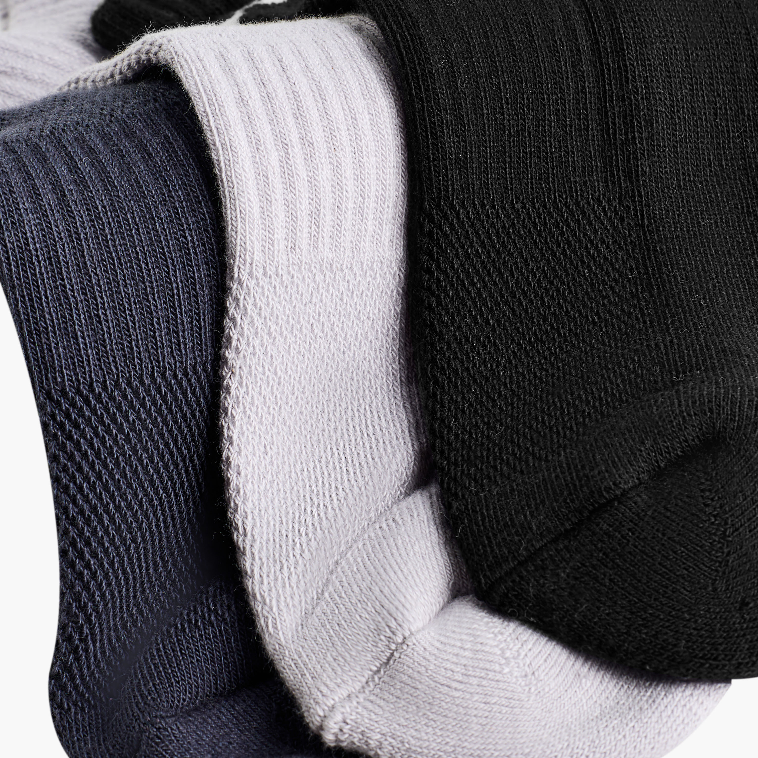 طقم جوارب نصف تيري 3 أزواج بطول الكاحل للرجال من كابا-men-socks-image-4