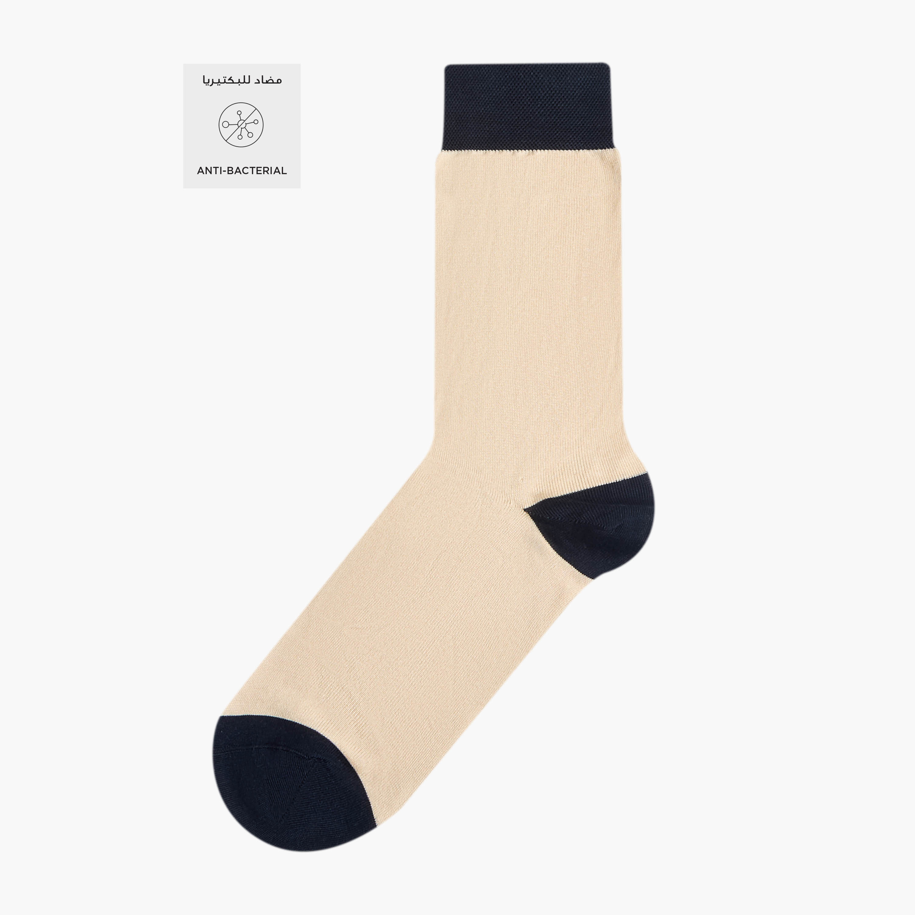 Men Socks Non Terry Crew Length - Set of 3-men-socks-image-2