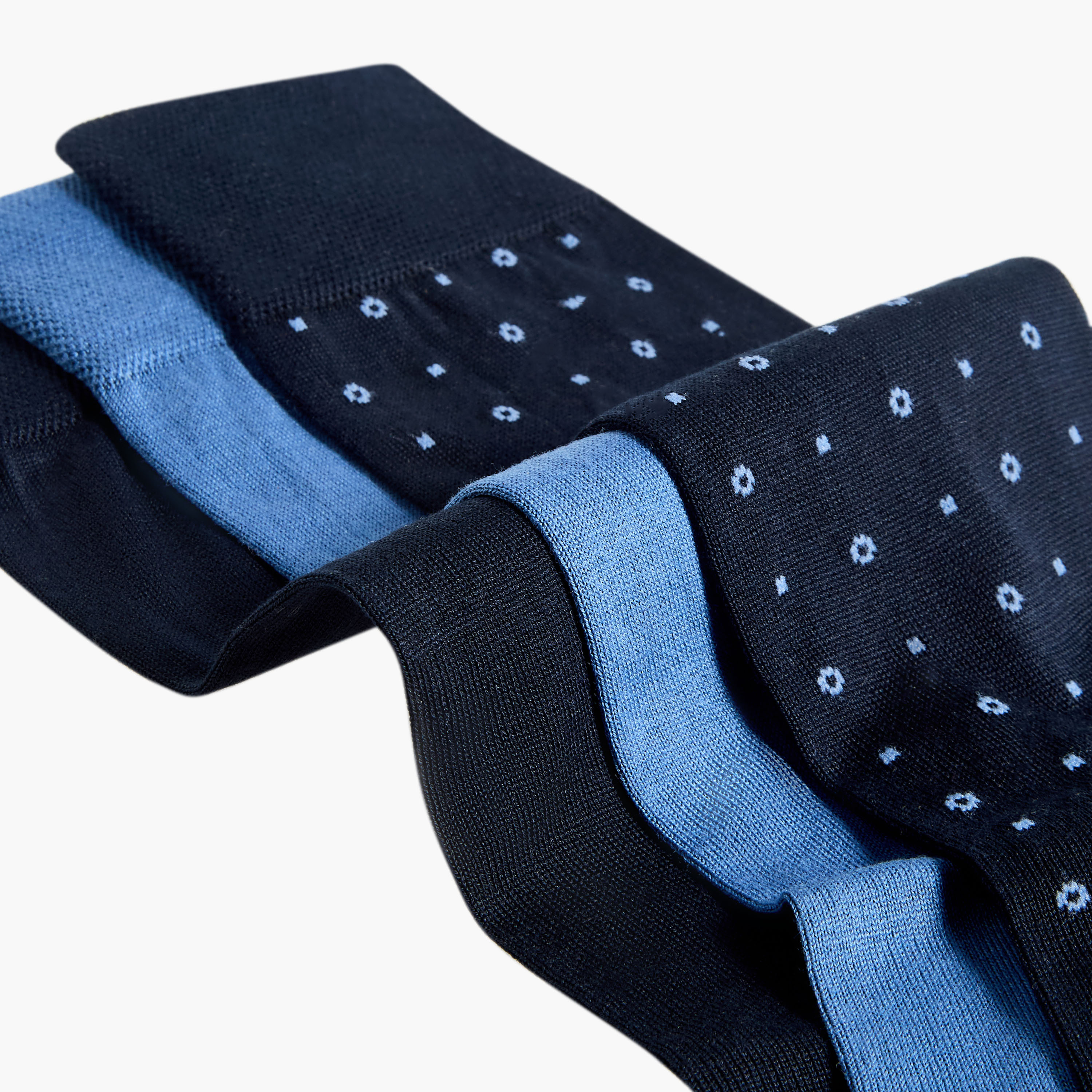 طقم جوارب 3 أزواج غير وبري بطول ربلة الساق للرجال-men-socks-image-4