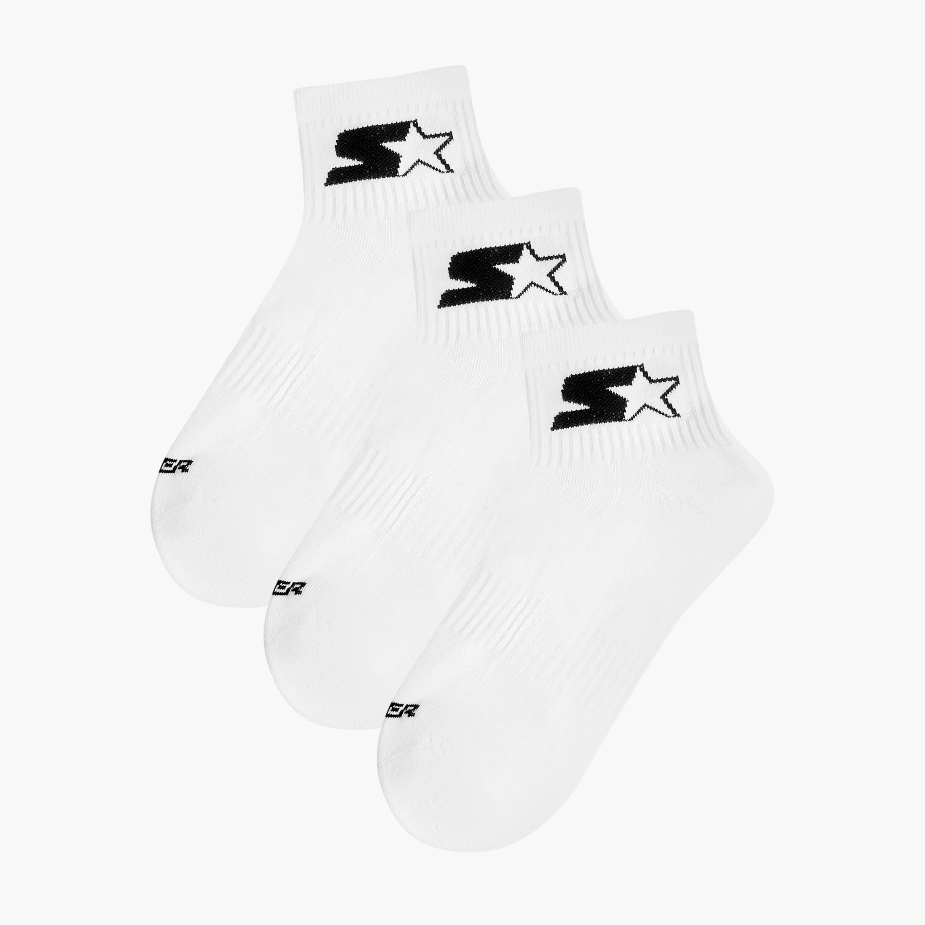 Starter Men Terry Ankle Length Socks - Set of 3-men-socks-image-1