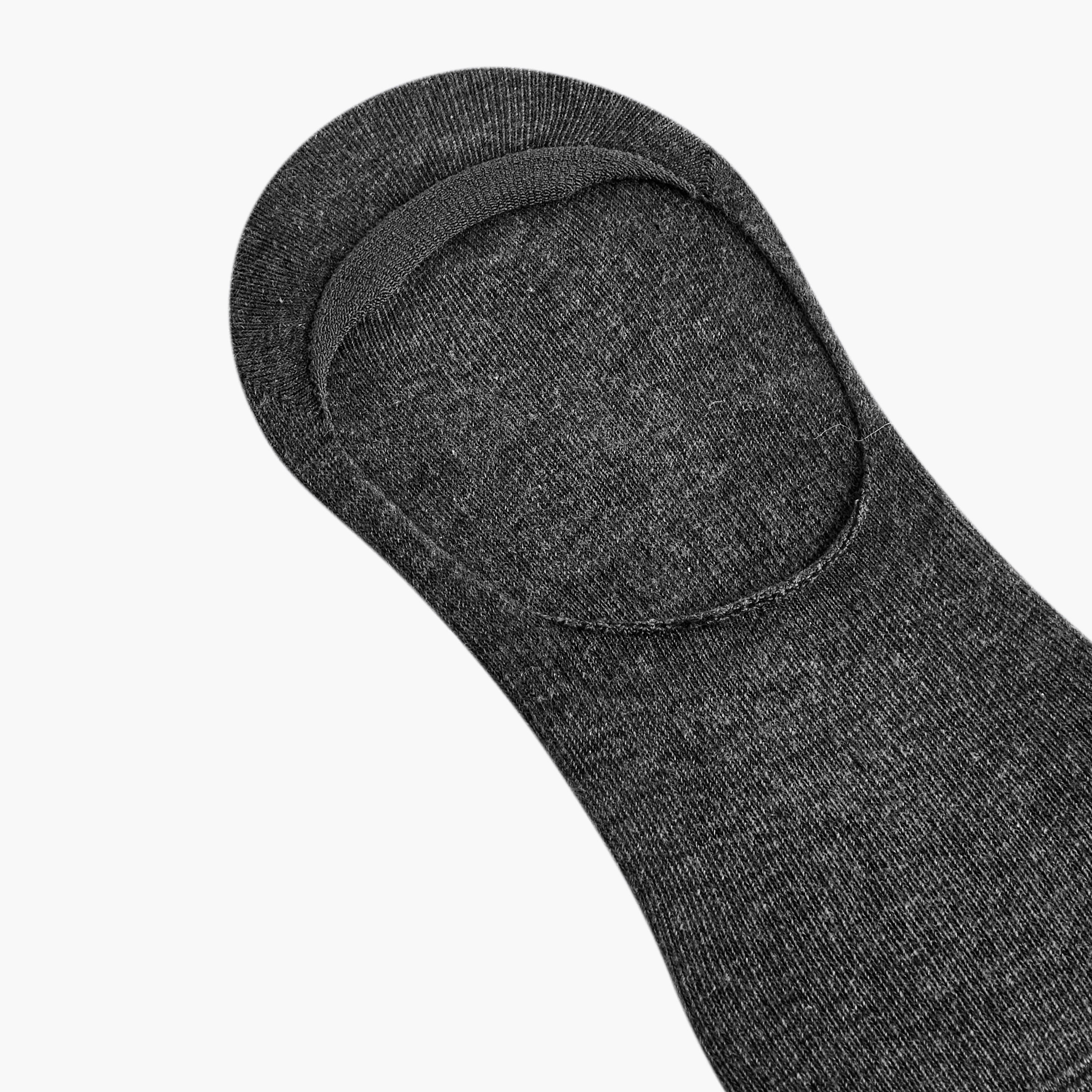 طقم جوارب غير مرئية بدون تيري 3 أزواج للرجال-men-socks-image-5