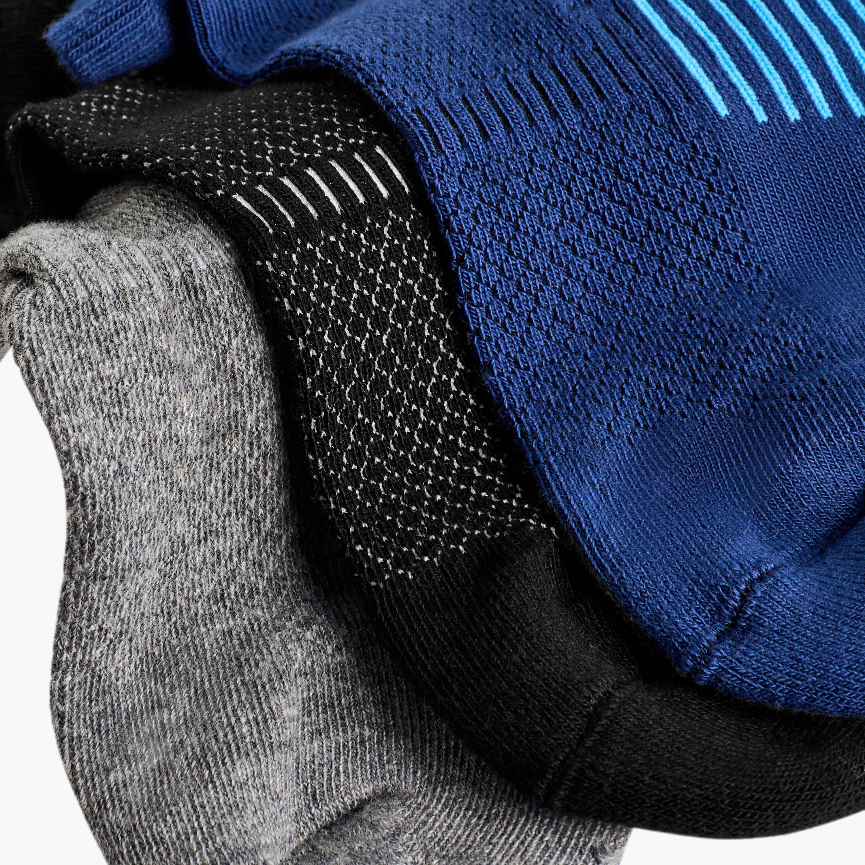 Men Socks Ankle Length Half Terry - Set of 3-men-socks-image-4