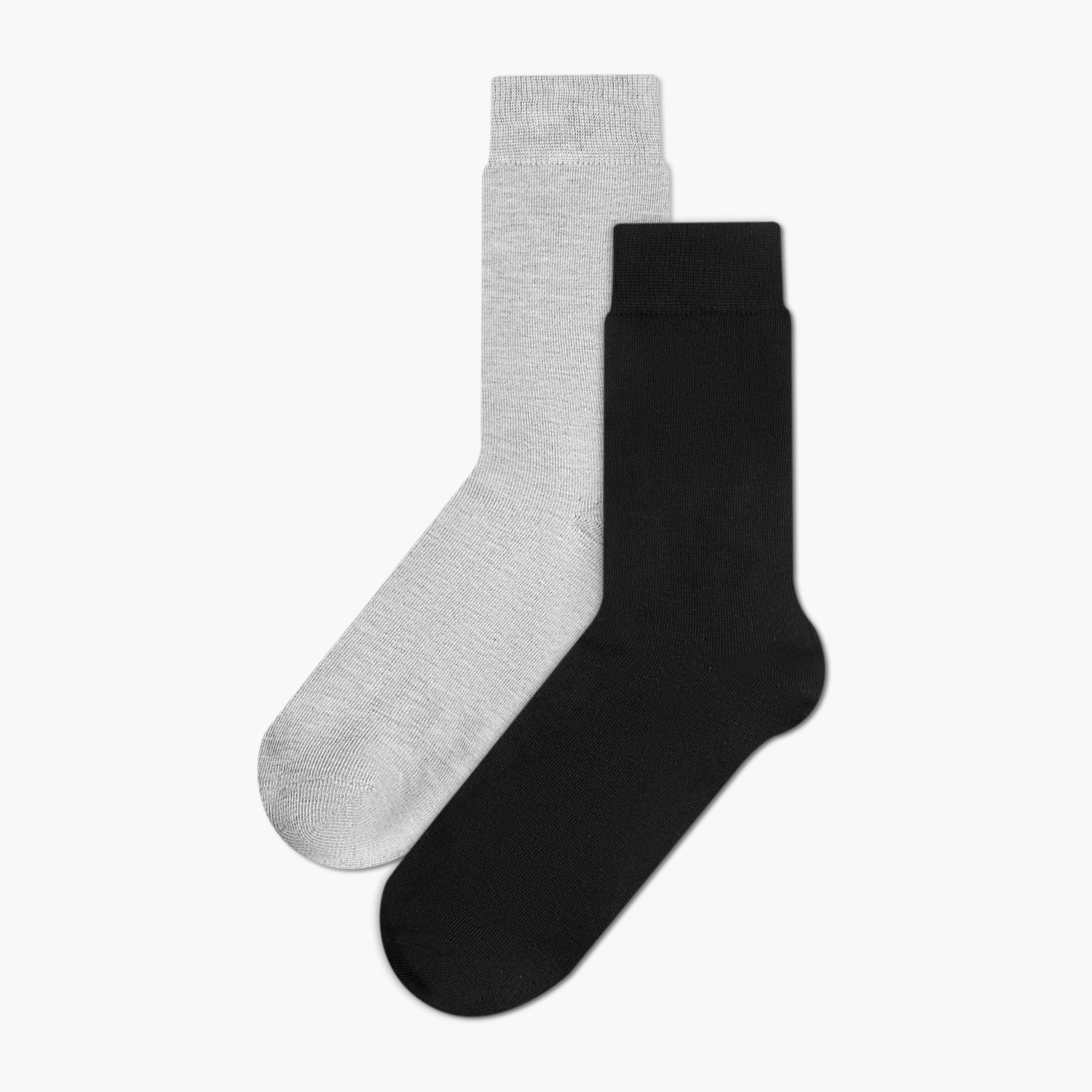 Men Socks Non Terry Crew Length - Set of 3-men-socks-image-1