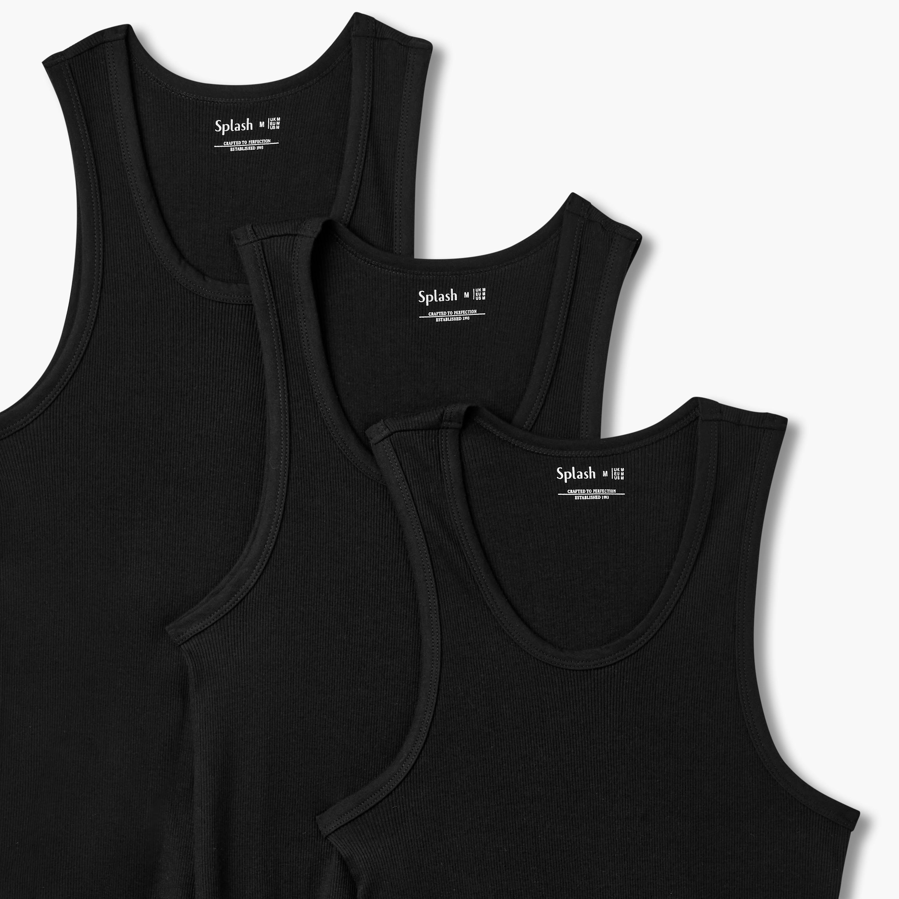 Men Ribbed Cotton Vest - Pack of 3-men-clothing-innerwear-vests-image-8