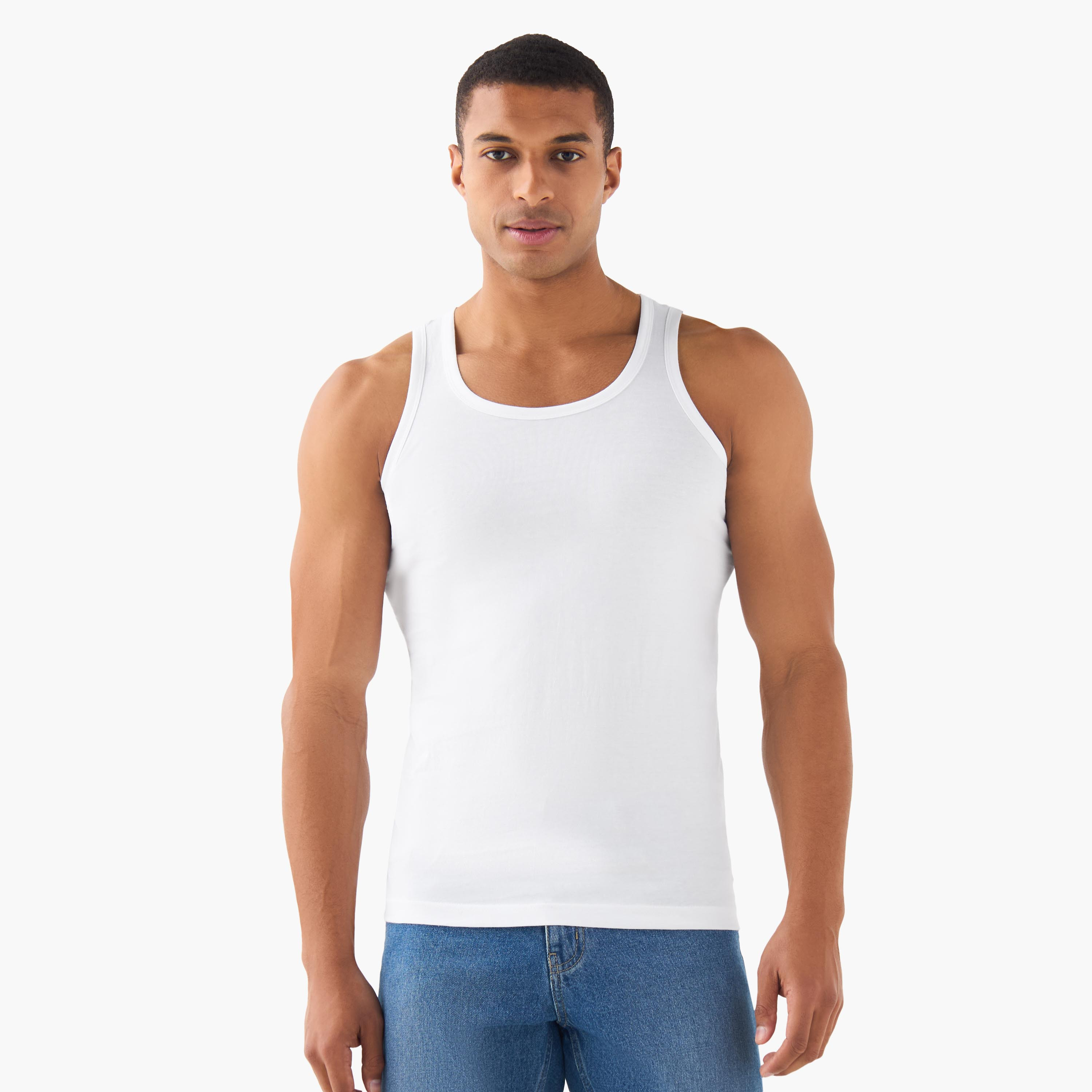 Men Cotton Vest - Pack of 3-men-clothing-innerwear-vests-image-5