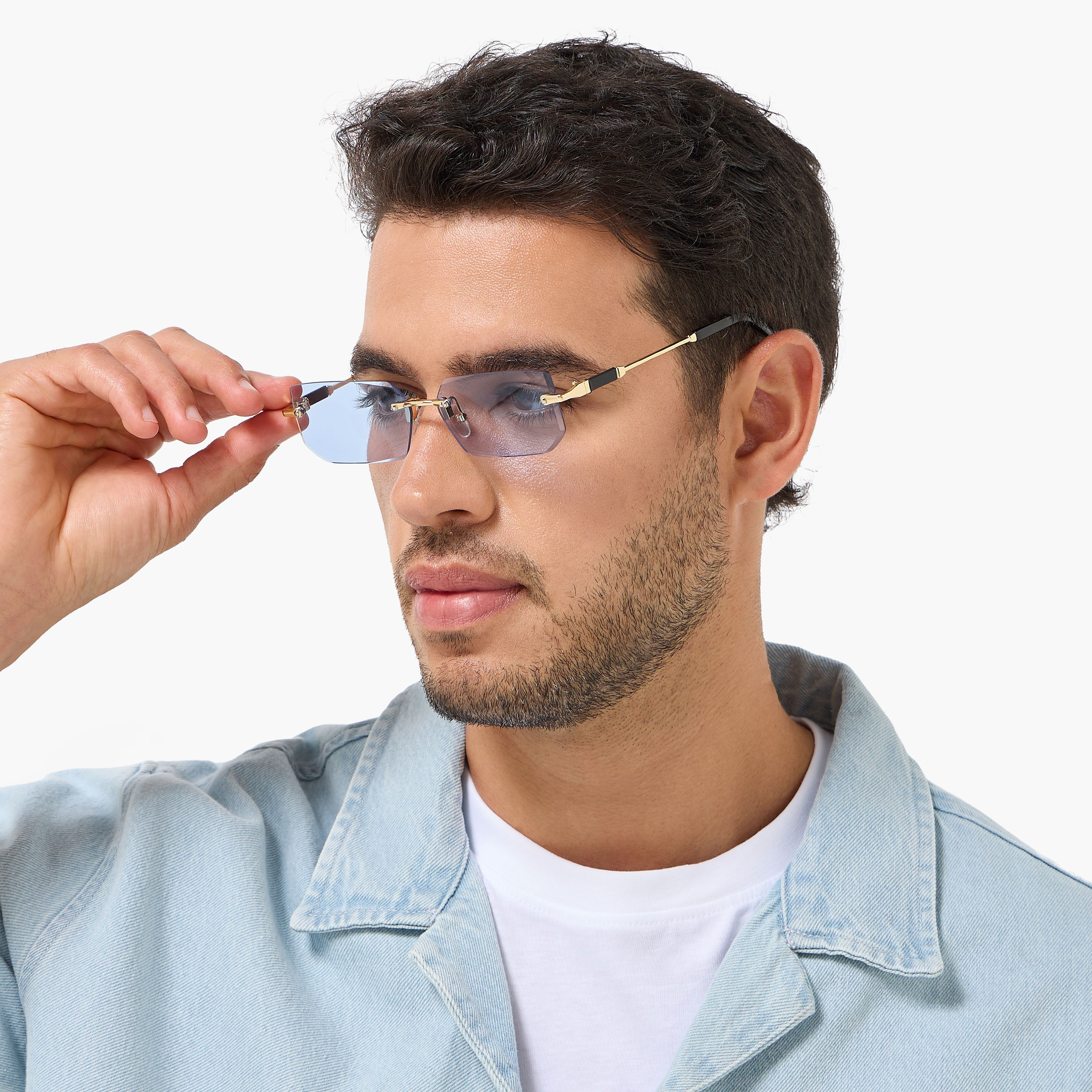 Men Blue Lens Sunglasses-men-sunglasses-image-2