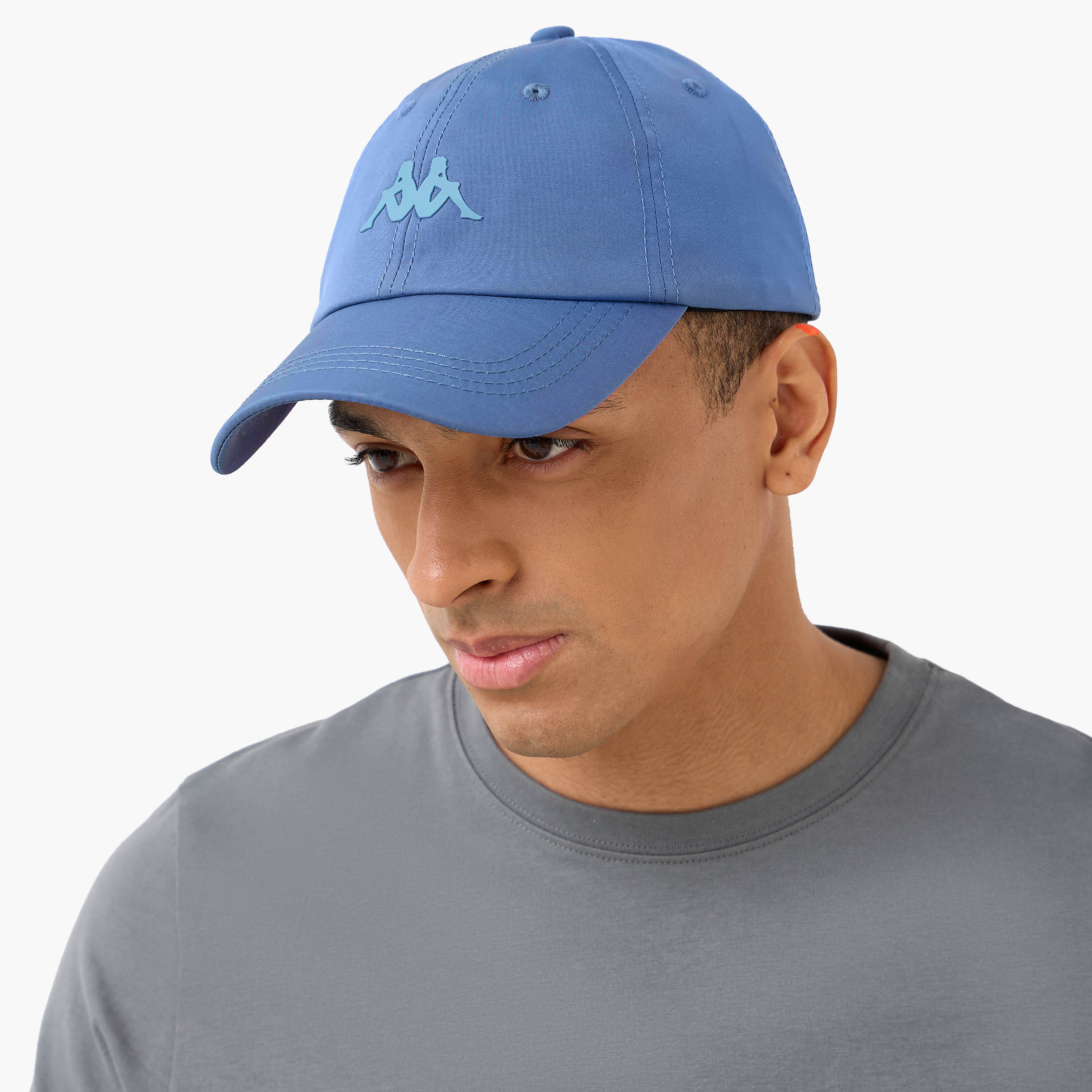 Kappa Men Baseball Cap with Logo Embroidery-men-caps-image-2