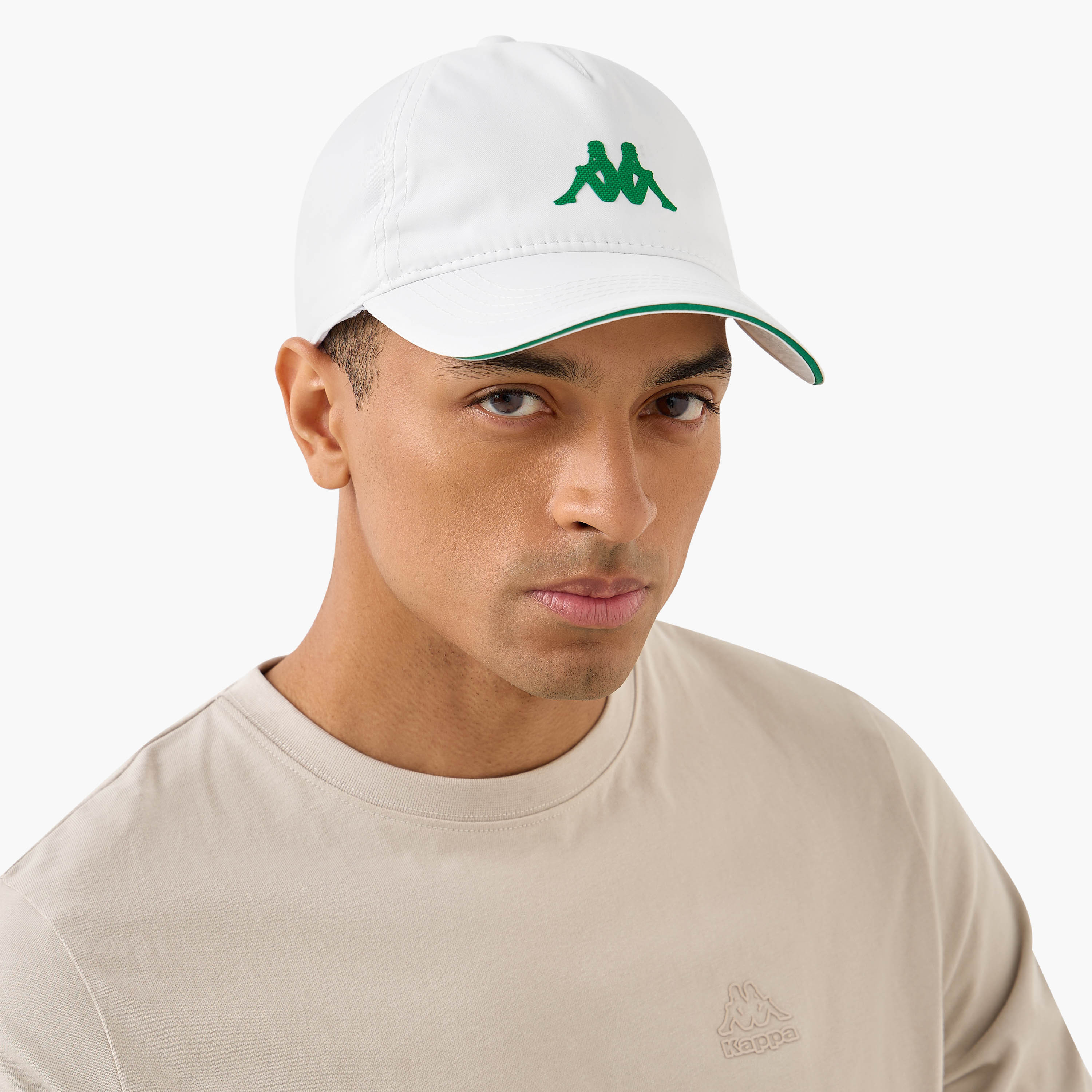 Kappa Men Baseball Cap with Logo Print-men-caps-image-2