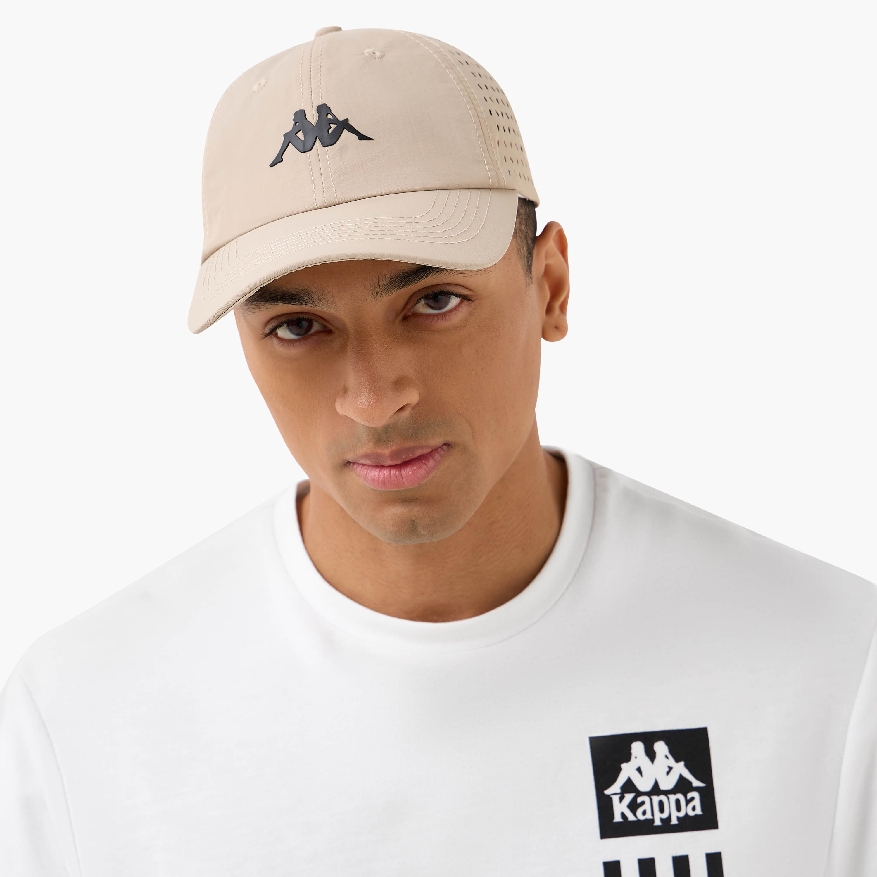 Kappa Men Baseball Cap with Perforated Design-men-caps-image-2