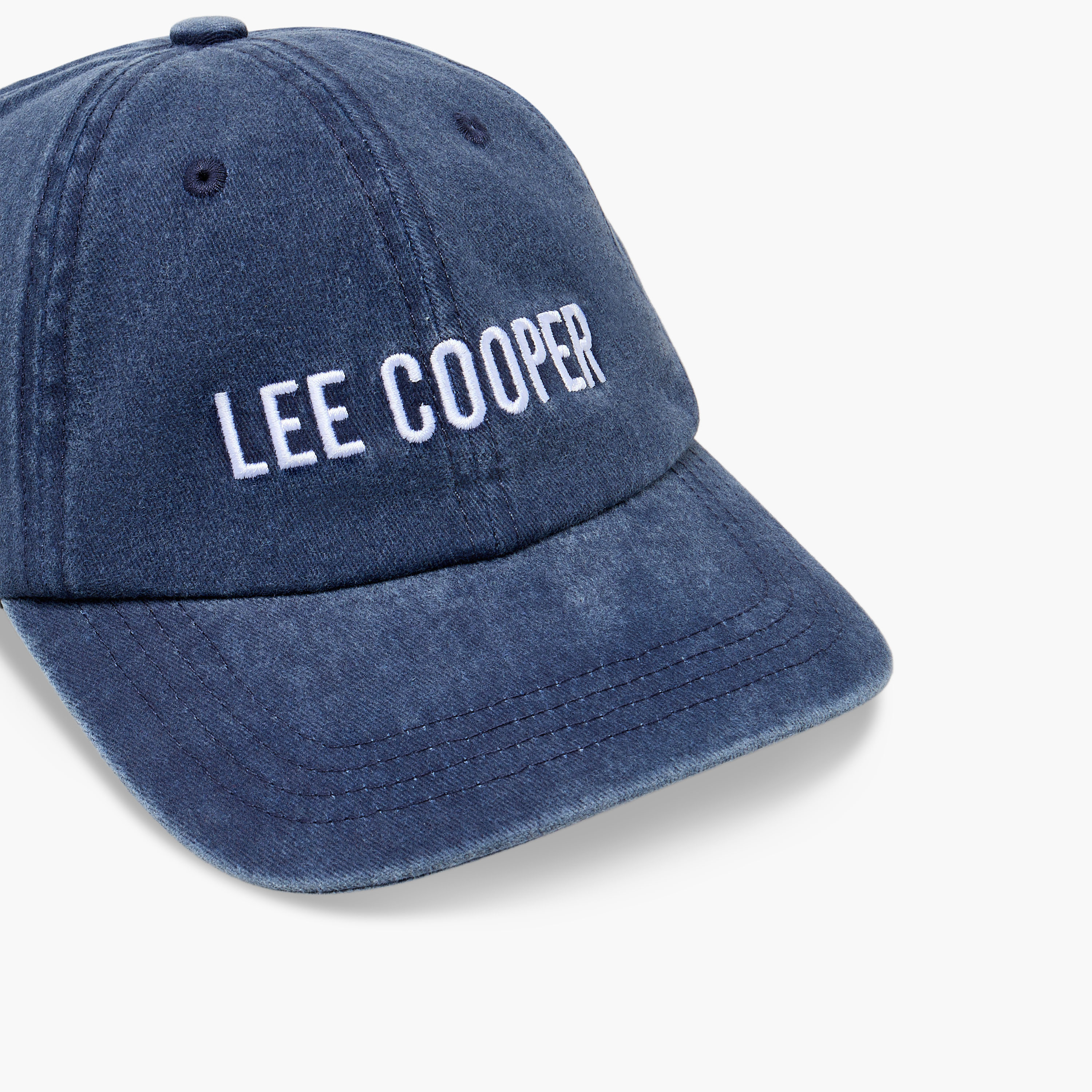 Lee Cooper Men Cap with Buckled Strap Closure-men-caps-image-6