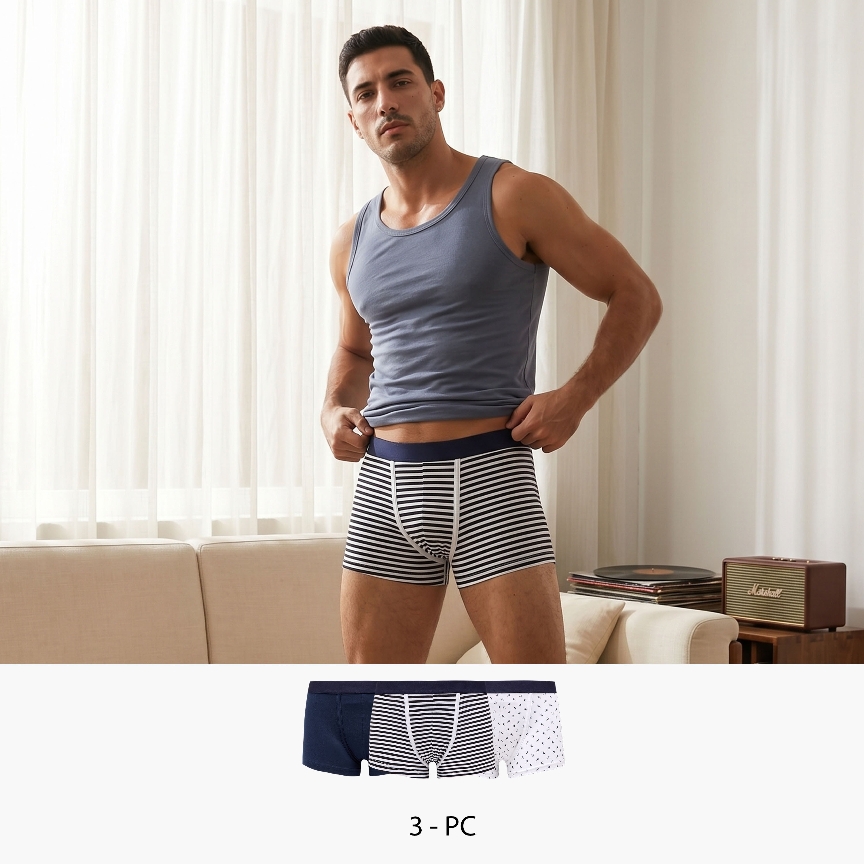 Assorted Boxers - Pack of 3-men-clothing-innerwear-underwear-image-1