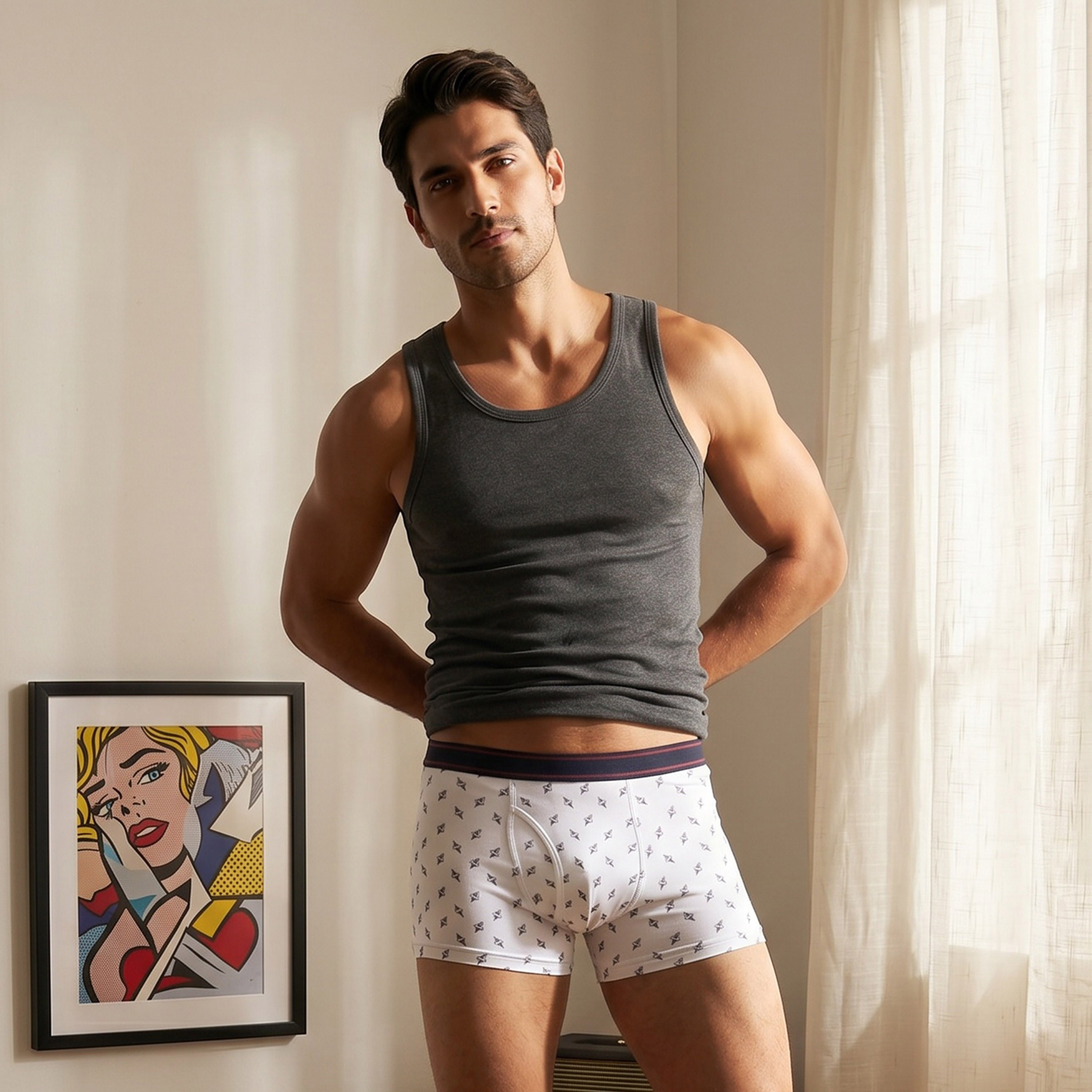 Assorted Print Trunks Pack of 3-men-clothing-innerwear-underwear-image-6