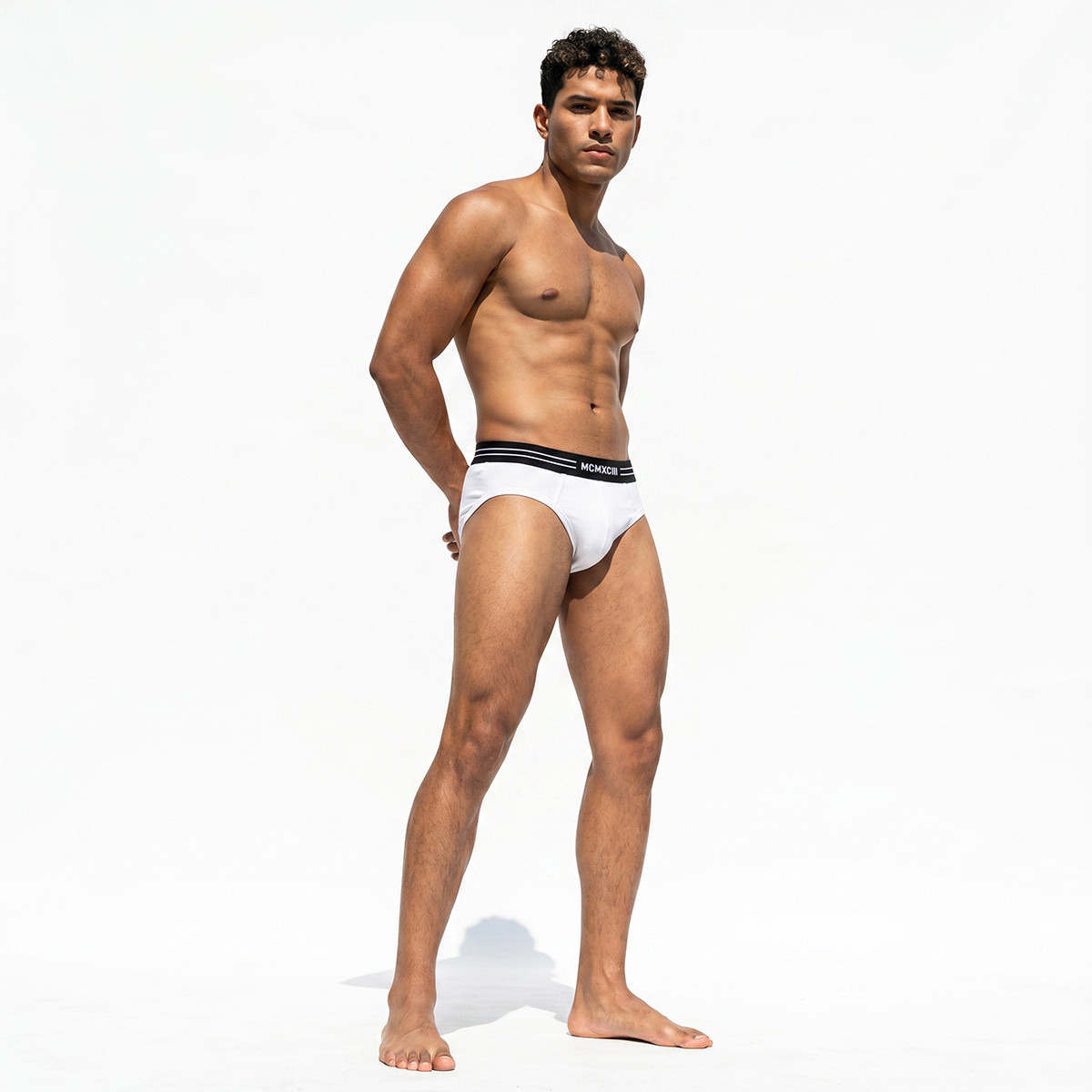 طقم سراويل قطنية بخصر مطاطي وطبعات - عدد 3-men-clothing-innerwear-underwear-image-3