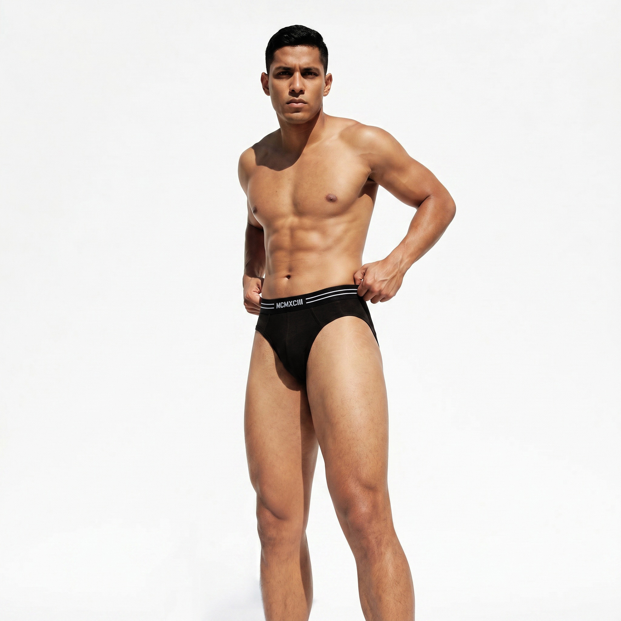 Printed Waistband Cotton Briefs - Pack of 3-men-clothing-innerwear-underwear-image-4