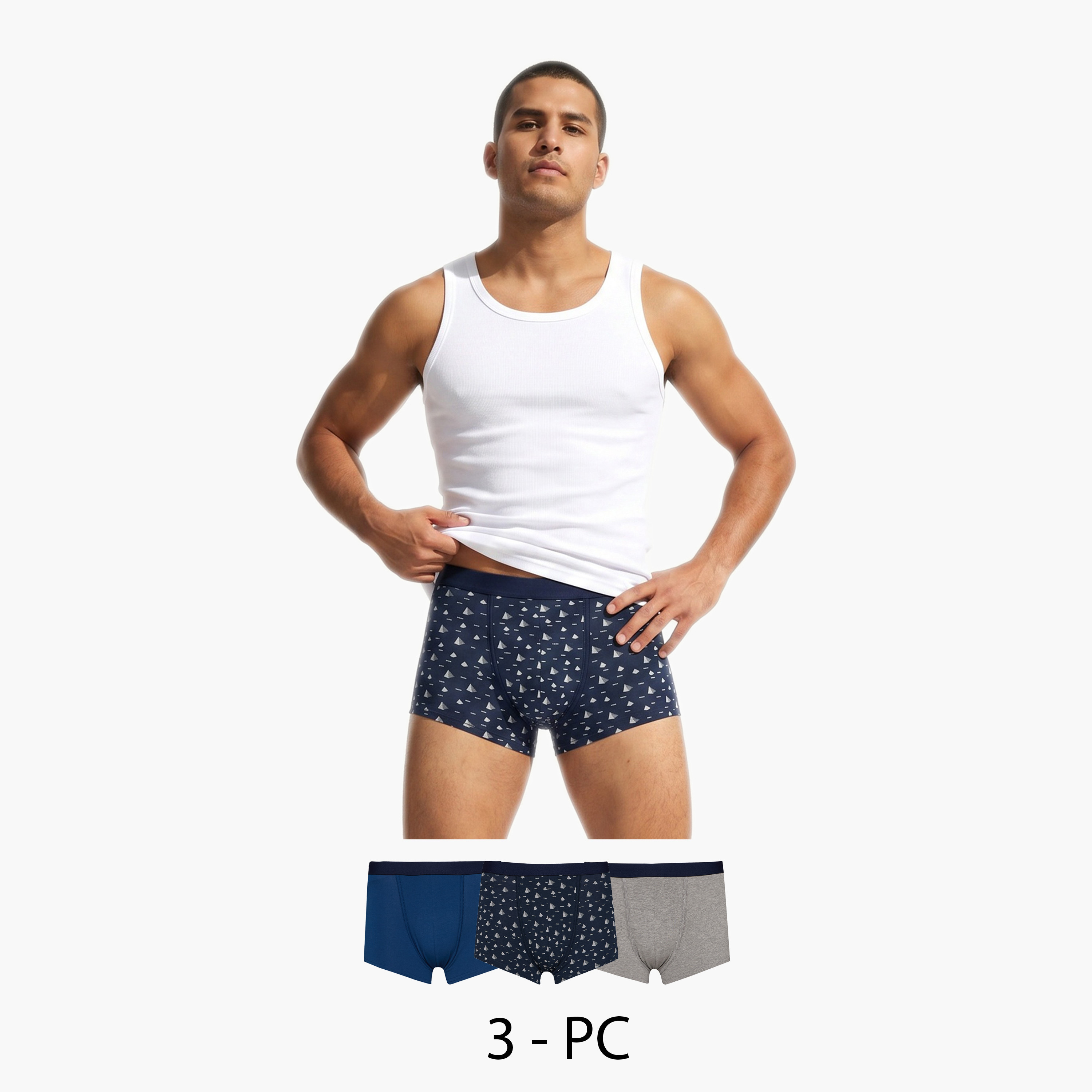 Assorted Boxers Pack of 3-men-clothing-innerwear-underwear-image-1