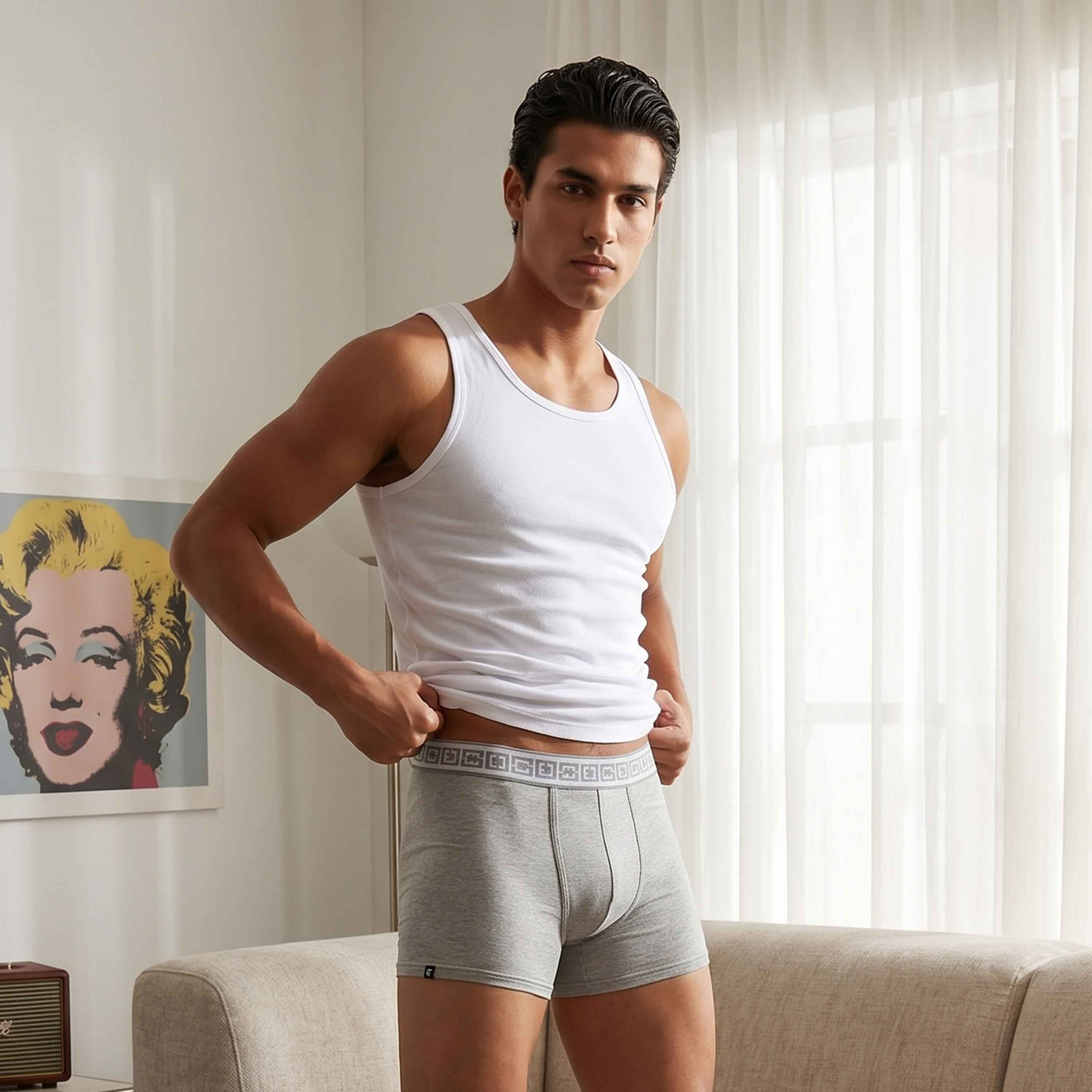 Textured Boxers - Pack of 3-men-clothing-innerwear-underwear-image-6
