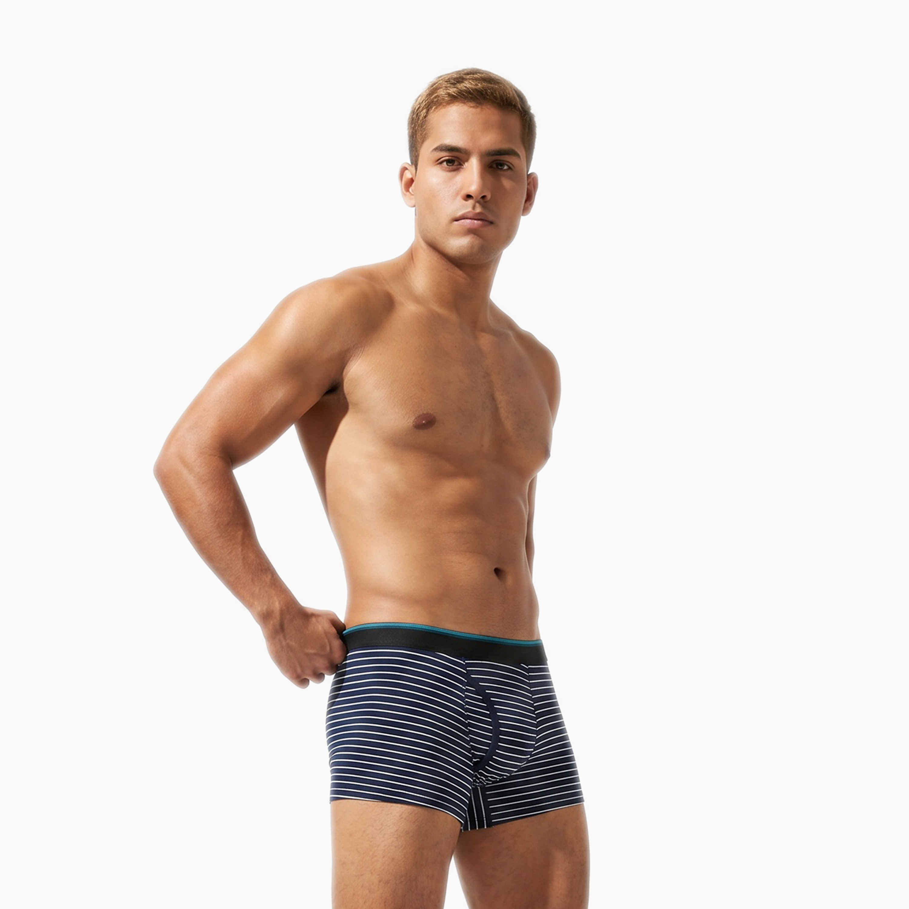 Assorted Print Trunks - Pack of 3-men-clothing-innerwear-underwear-image-4