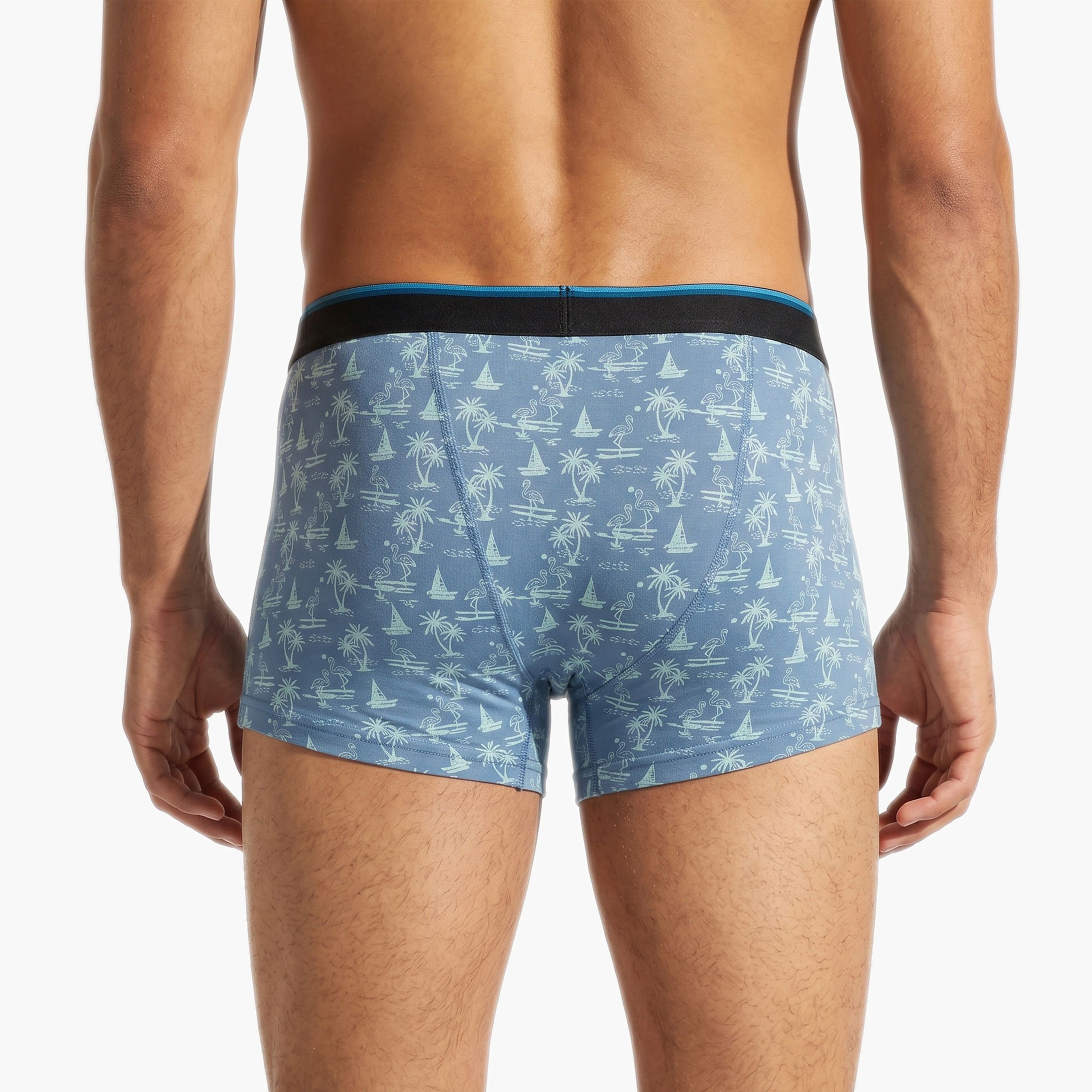 Assorted Print Trunks - Pack of 3-men-clothing-innerwear-underwear-image-6