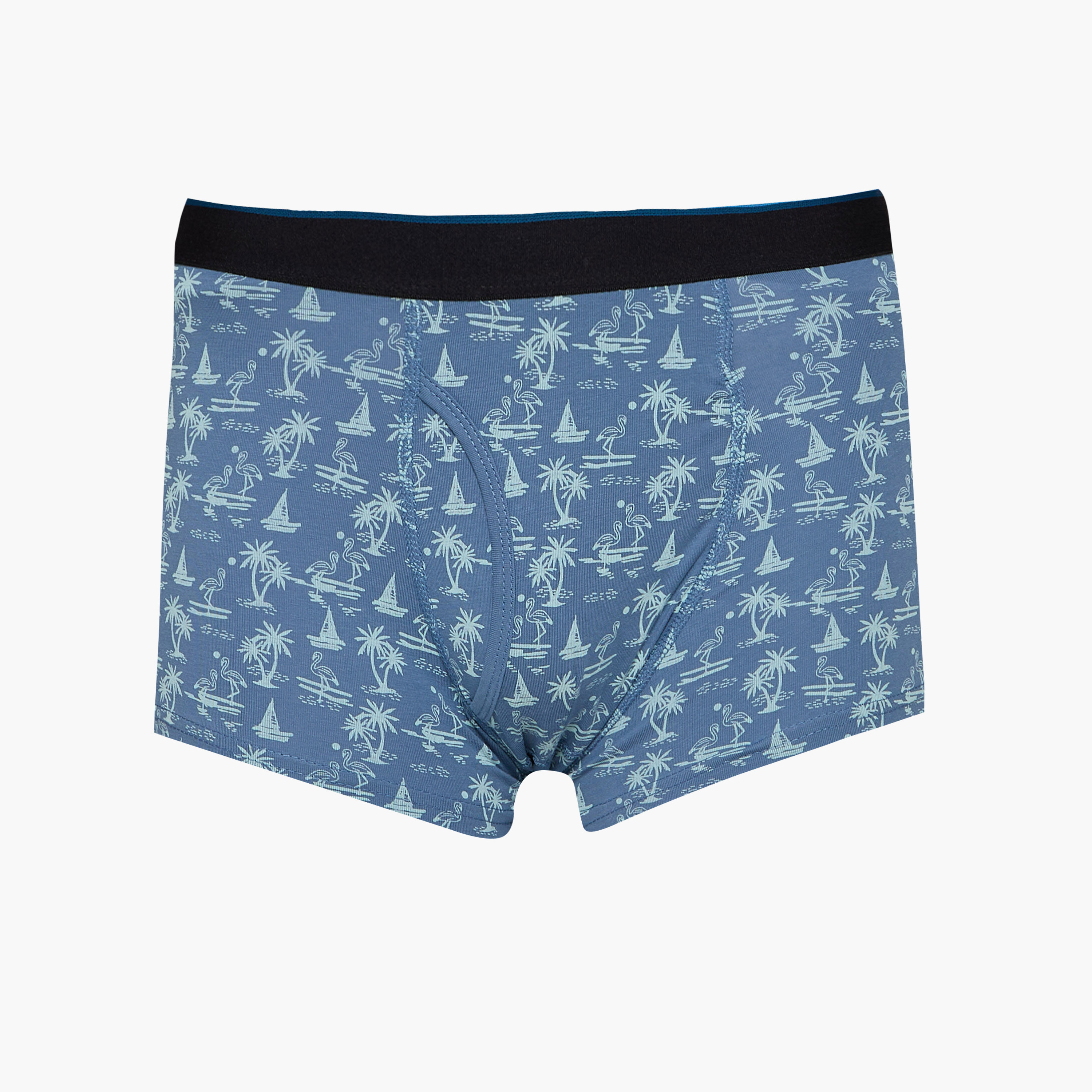 Assorted Print Trunks - Pack of 3-men-clothing-innerwear-underwear-image-9