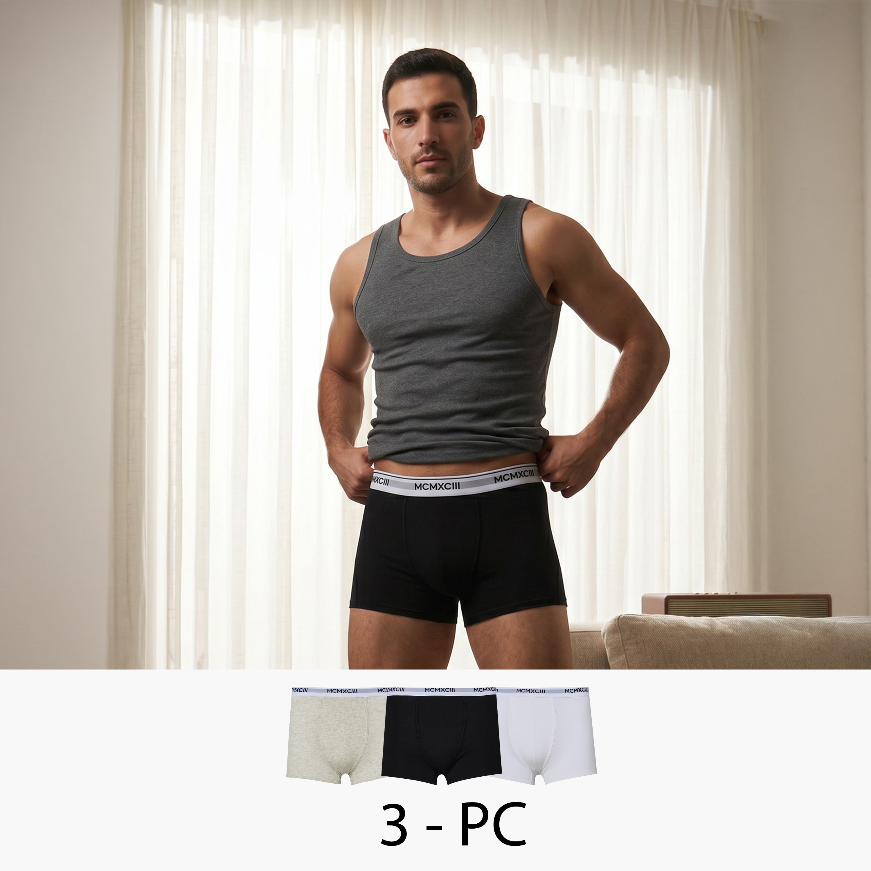 Assorted Trunks - Pack of 3-men-clothing-innerwear-underwear-image-1