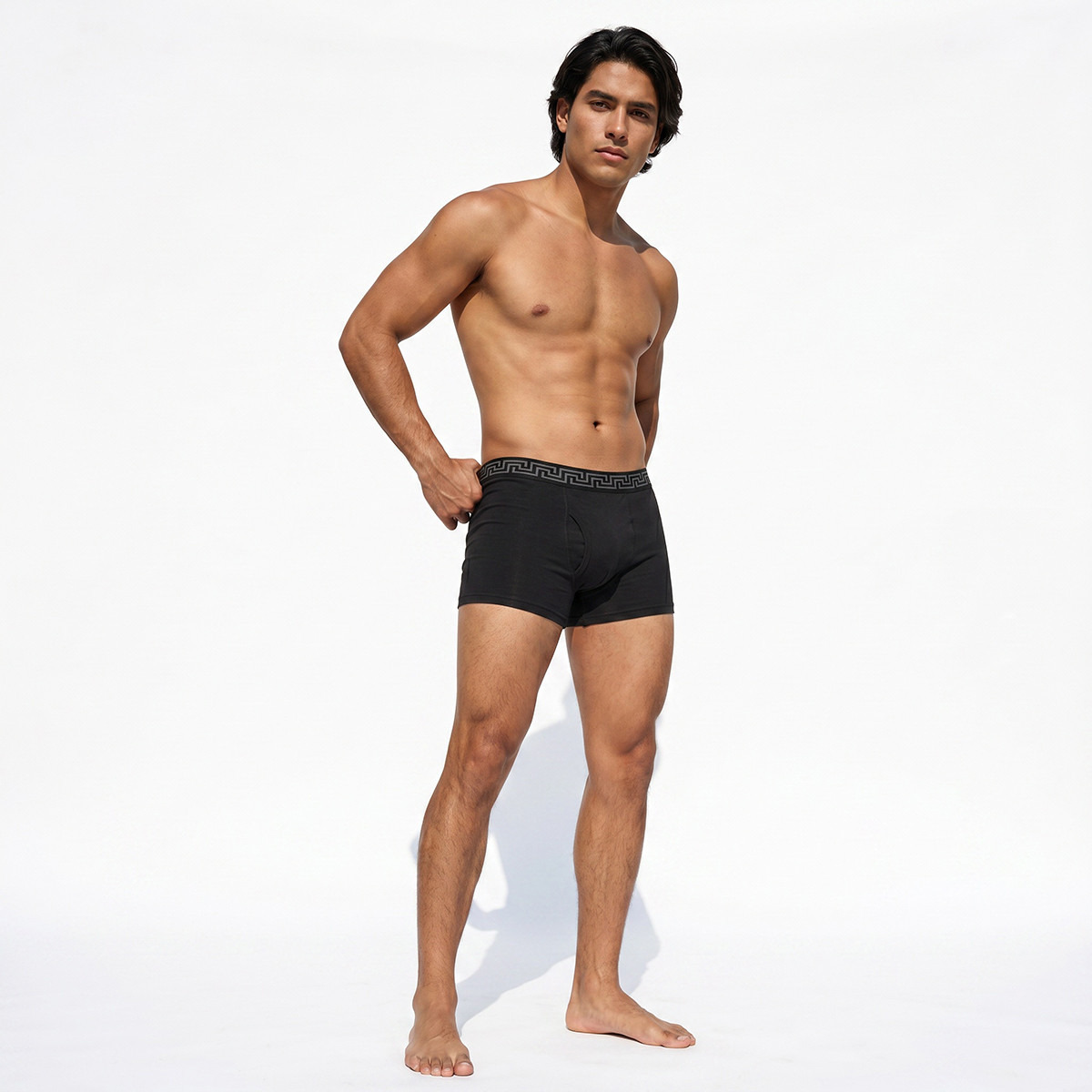Printed Waistband Trunks - Pack of 3-men-clothing-innerwear-underwear-image-3