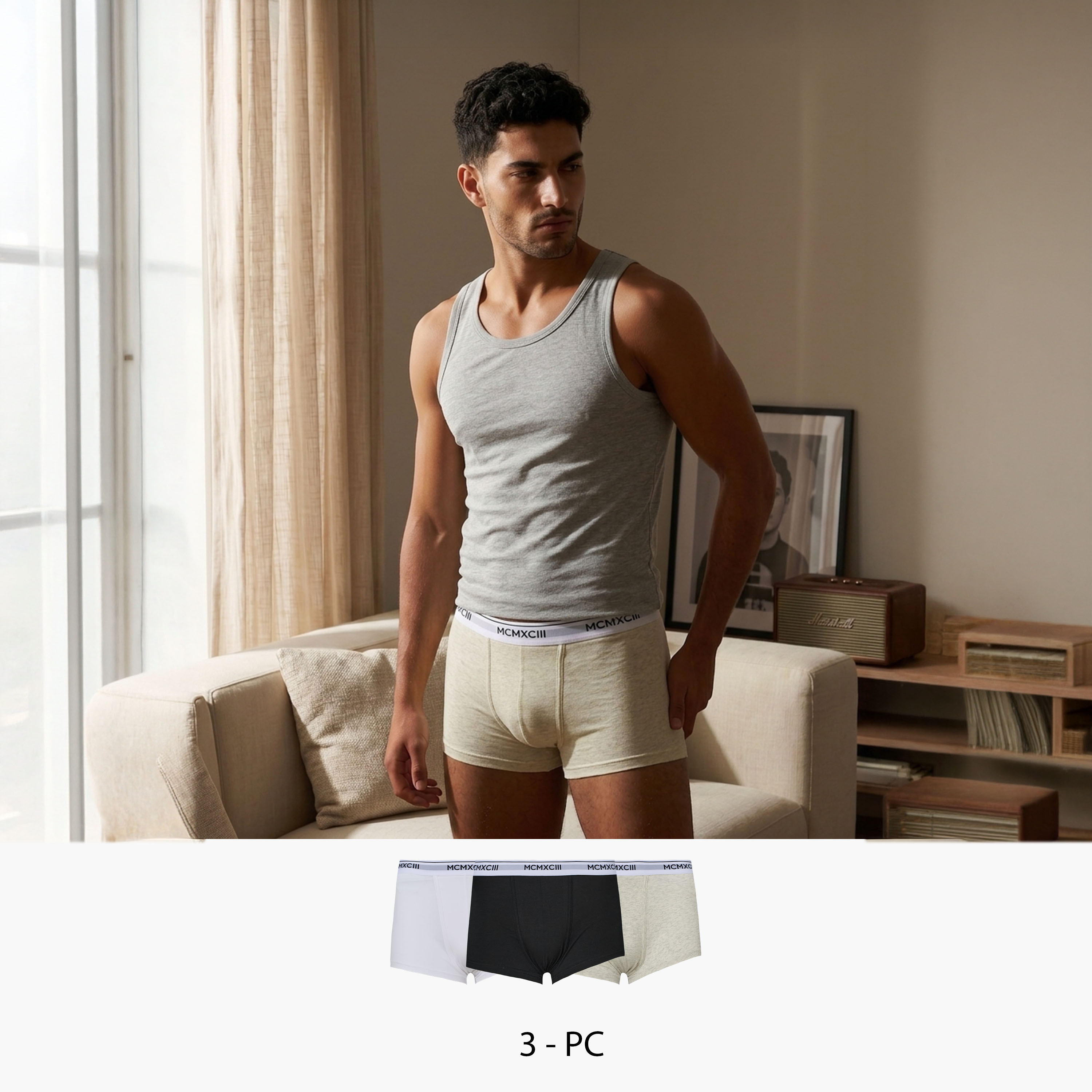 Assorted Boxers - Pack of 3-men-clothing-innerwear-underwear-image-1