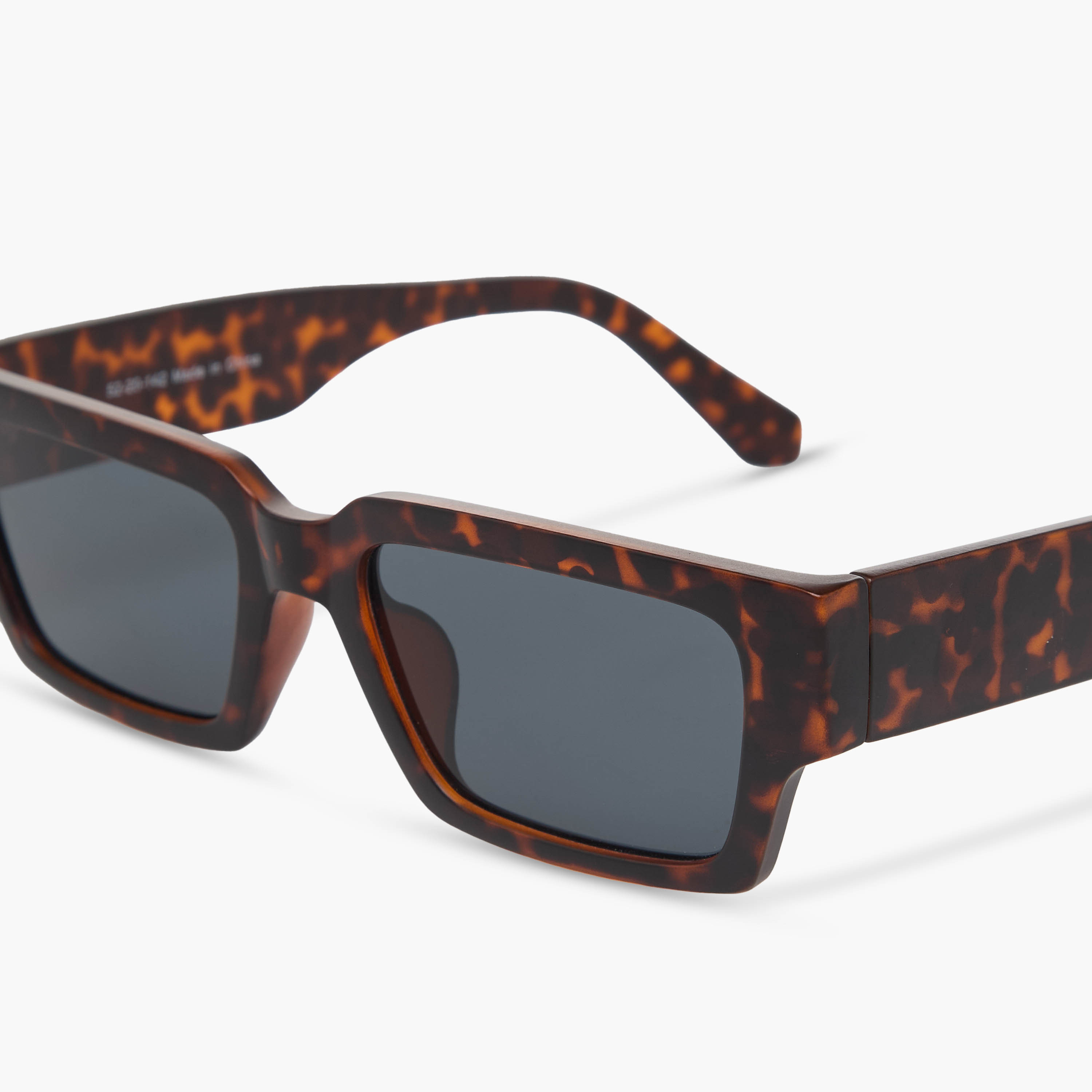Men Rectangular Grey Lens Sunglasses-men-sunglasses-image-5