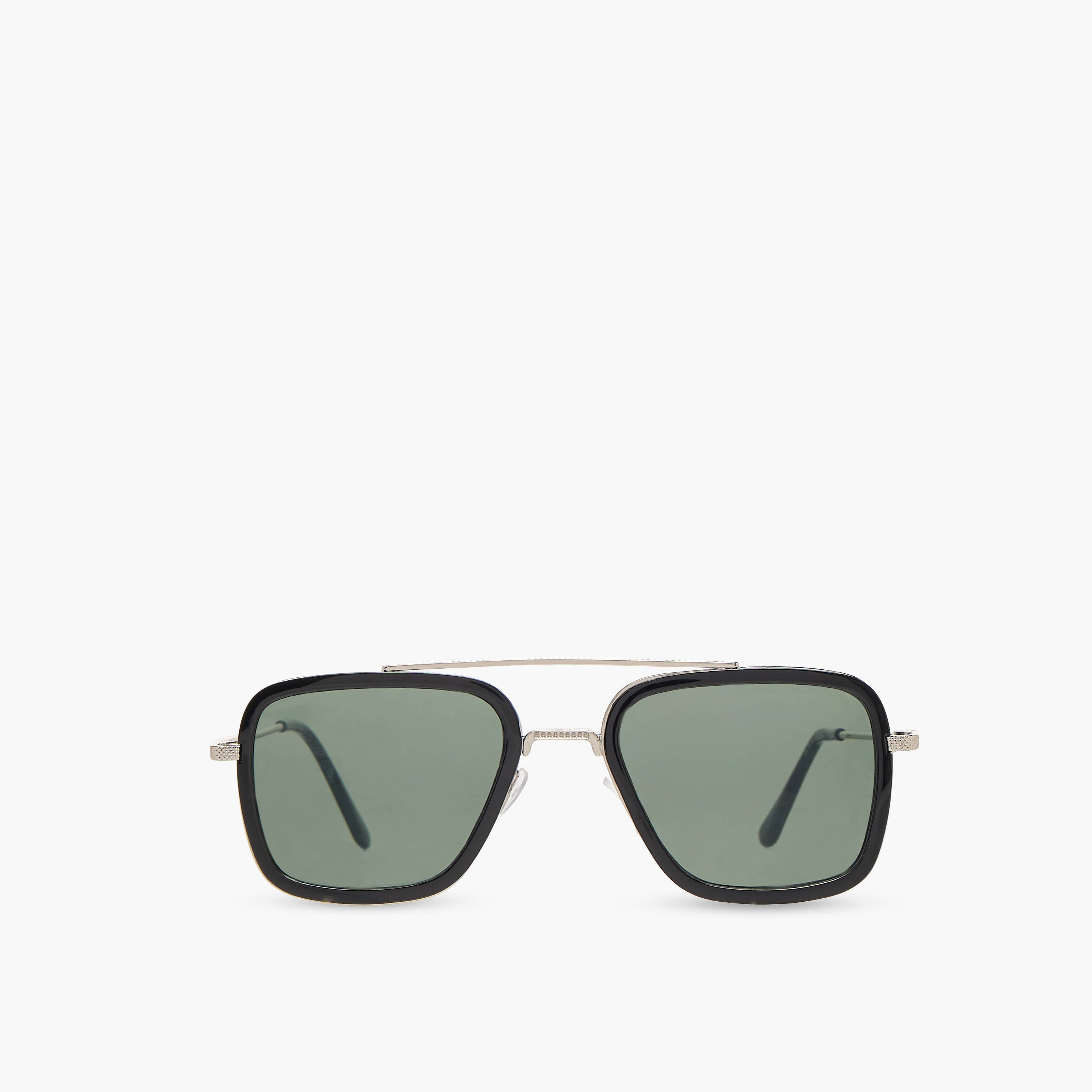 Men Square Frame Grey Lens Sunglasses-men-sunglasses-image-3