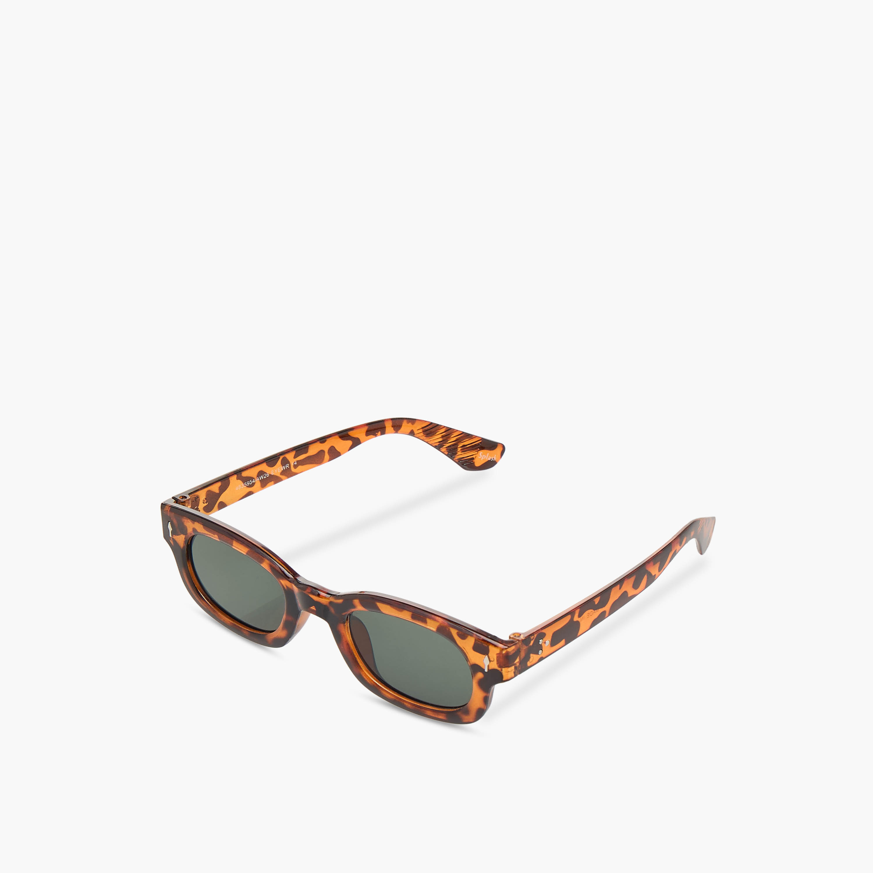Men Rectangular Grey Lens Sunglasses-men-sunglasses-image-1