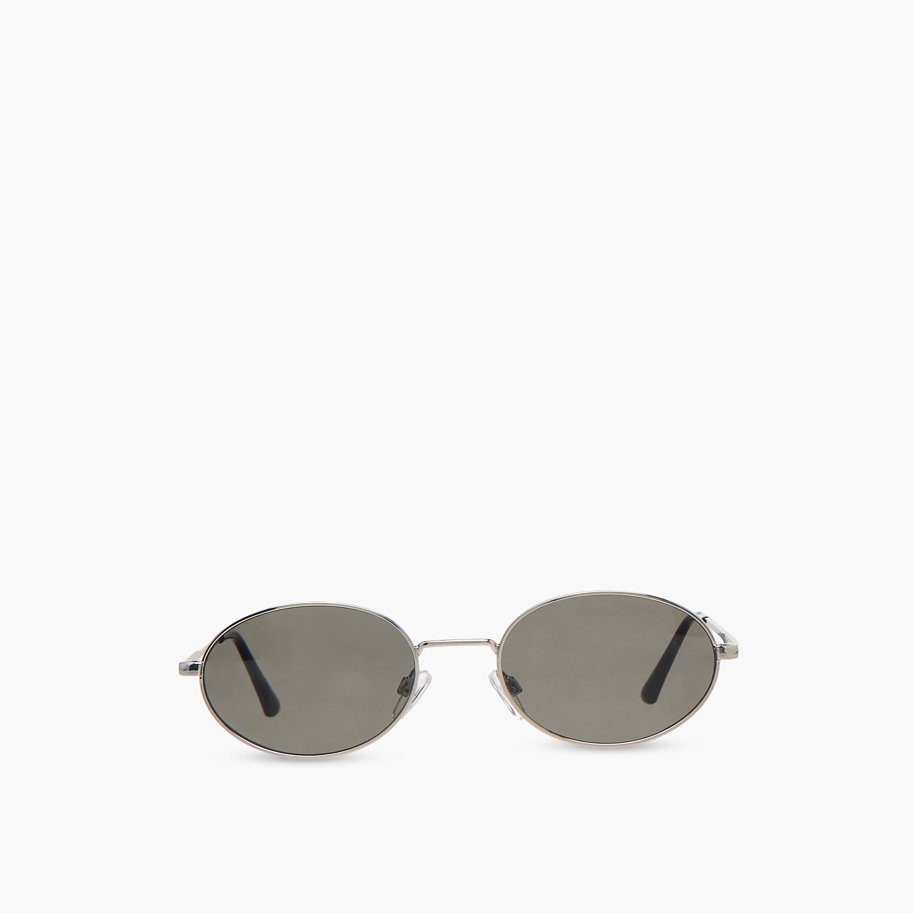 Men Oval Grey Lens Sunglasses-men-sunglasses-image-3