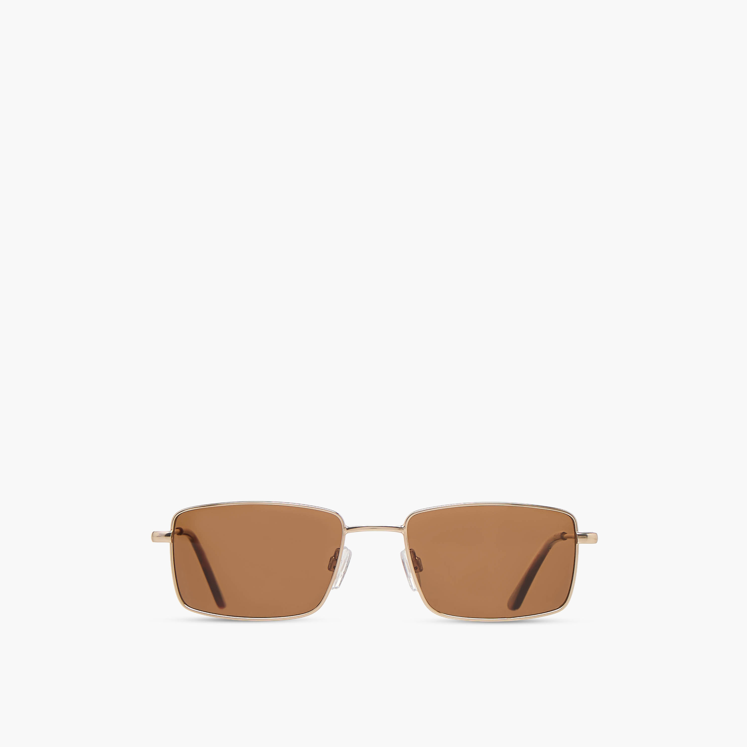 Men Rectangular Brown Lens Sunglasses-men-sunglasses-image-3